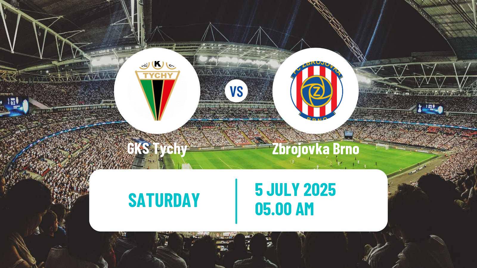 Soccer Club Friendly GKS Tychy - Zbrojovka Brno