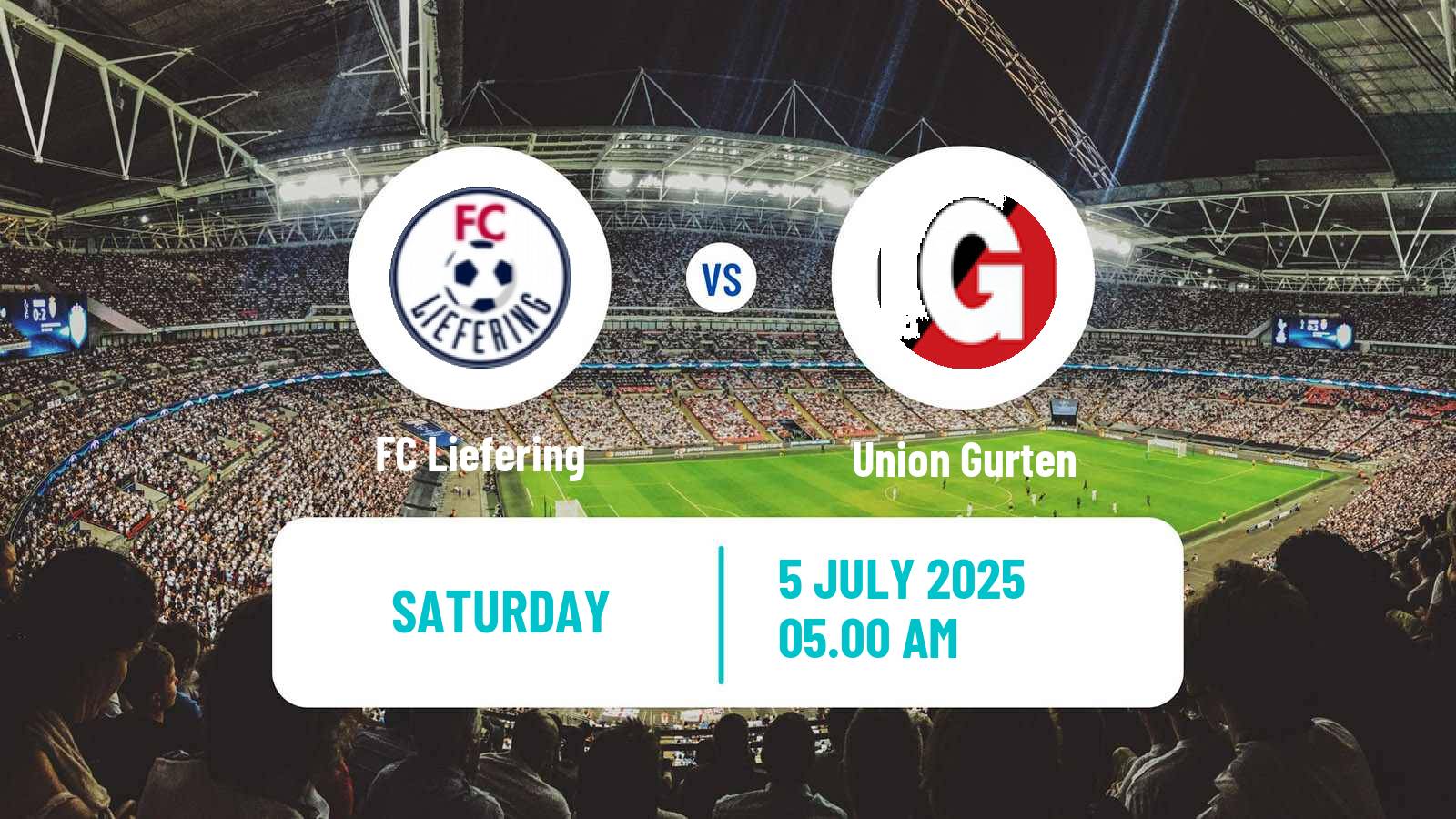Soccer Club Friendly Liefering - Union Gurten
