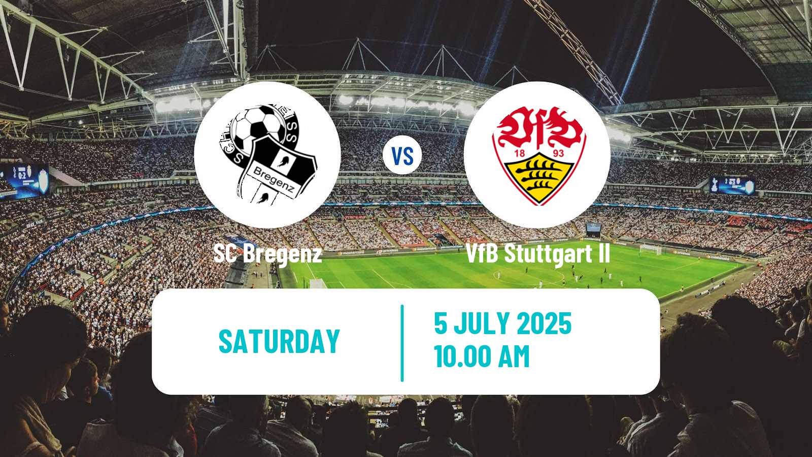 Soccer Club Friendly Bregenz - VfB Stuttgart II