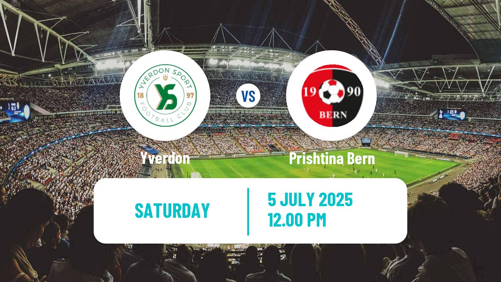 Soccer Club Friendly Yverdon - Prishtina Bern