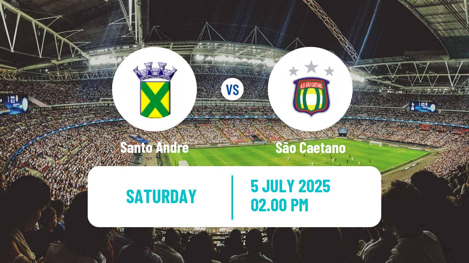 Soccer Brazilian Copa Paulista Santo André - São Caetano
