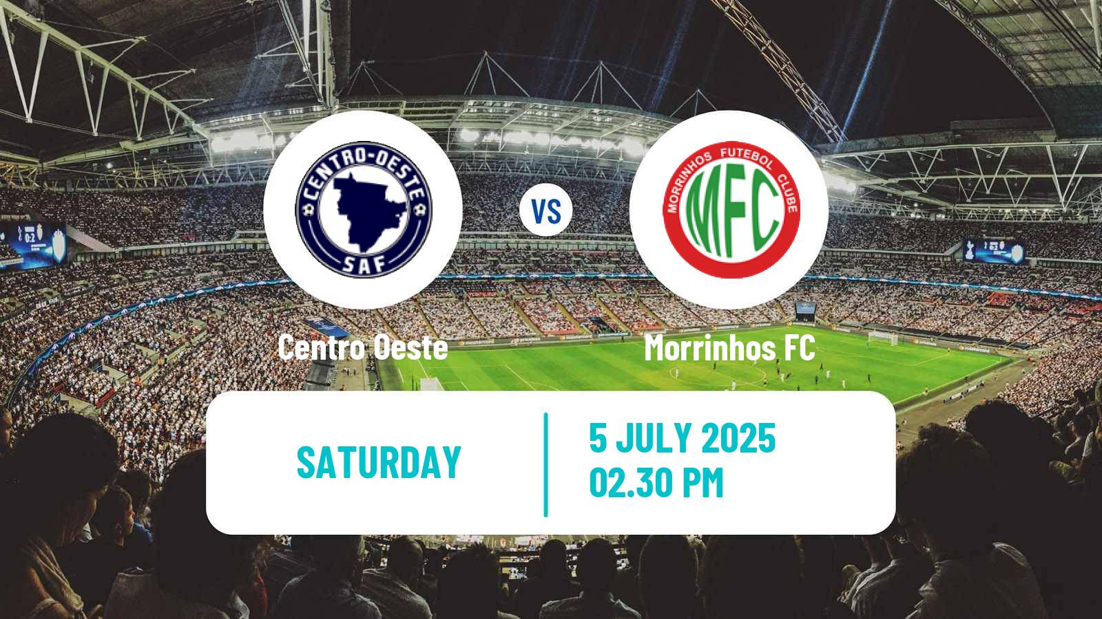 Soccer Brazilian Campeonato Goiano 2 Centro Oeste - Morrinhos