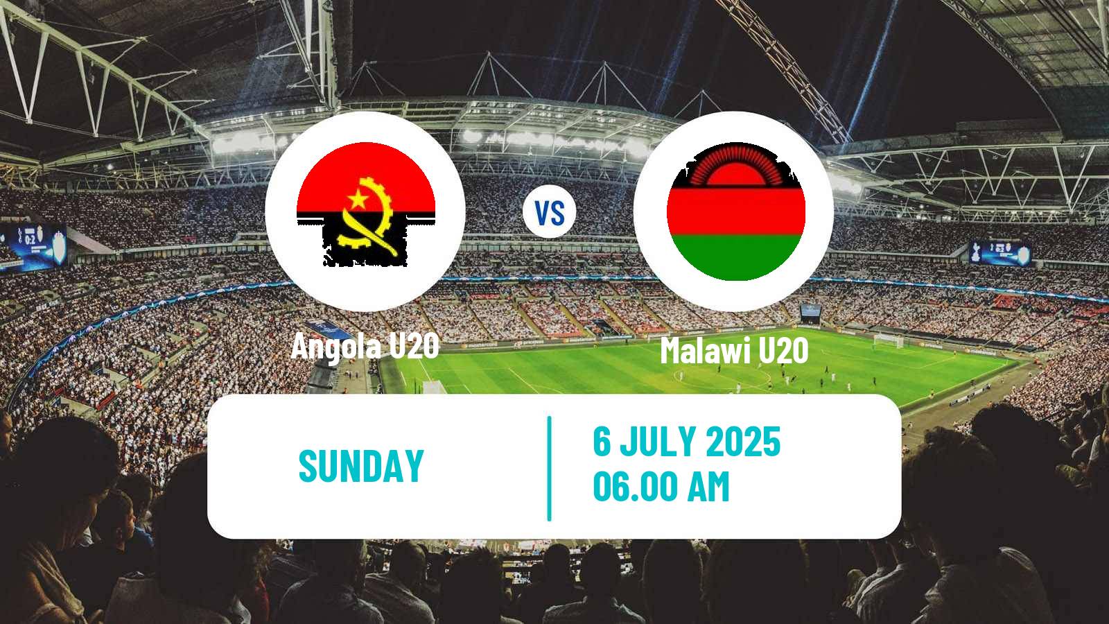 Soccer COSAFA Championship U20 Angola U20 - Malawi U20