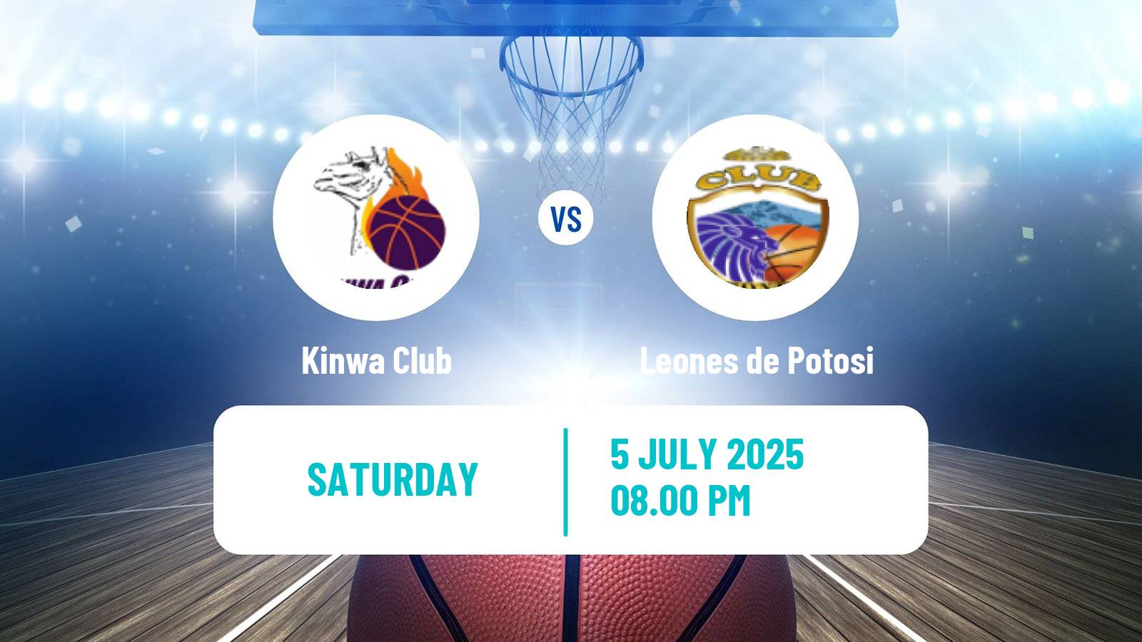 Basketball Bolivian Libobasquet Kinwa - Leones de Potosi