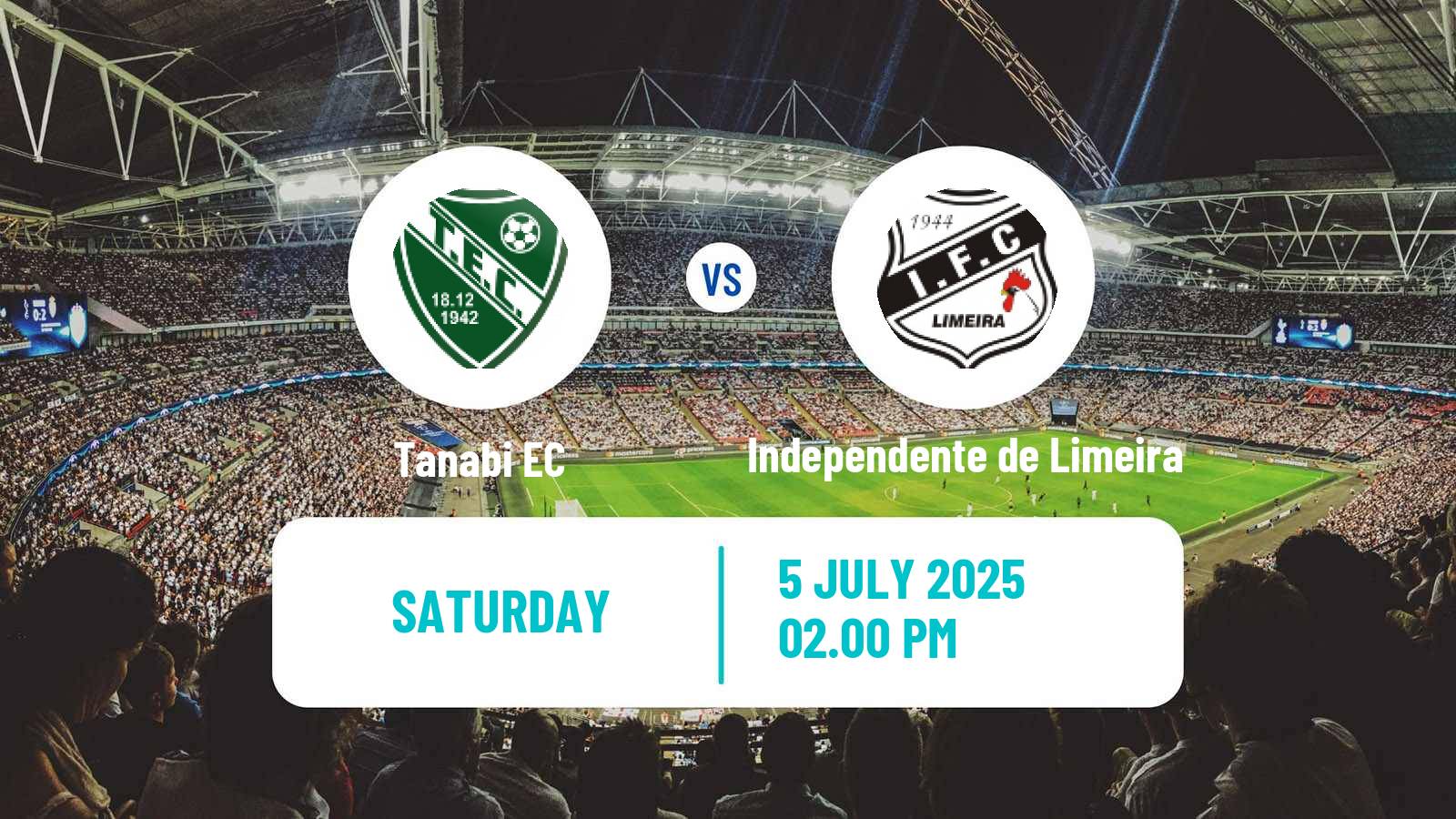 Soccer Brazilian Paulista B Tanabi - Independente de Limeira