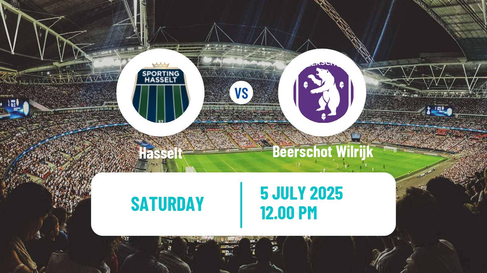 Soccer Club Friendly Hasselt - Beerschot Wilrijk