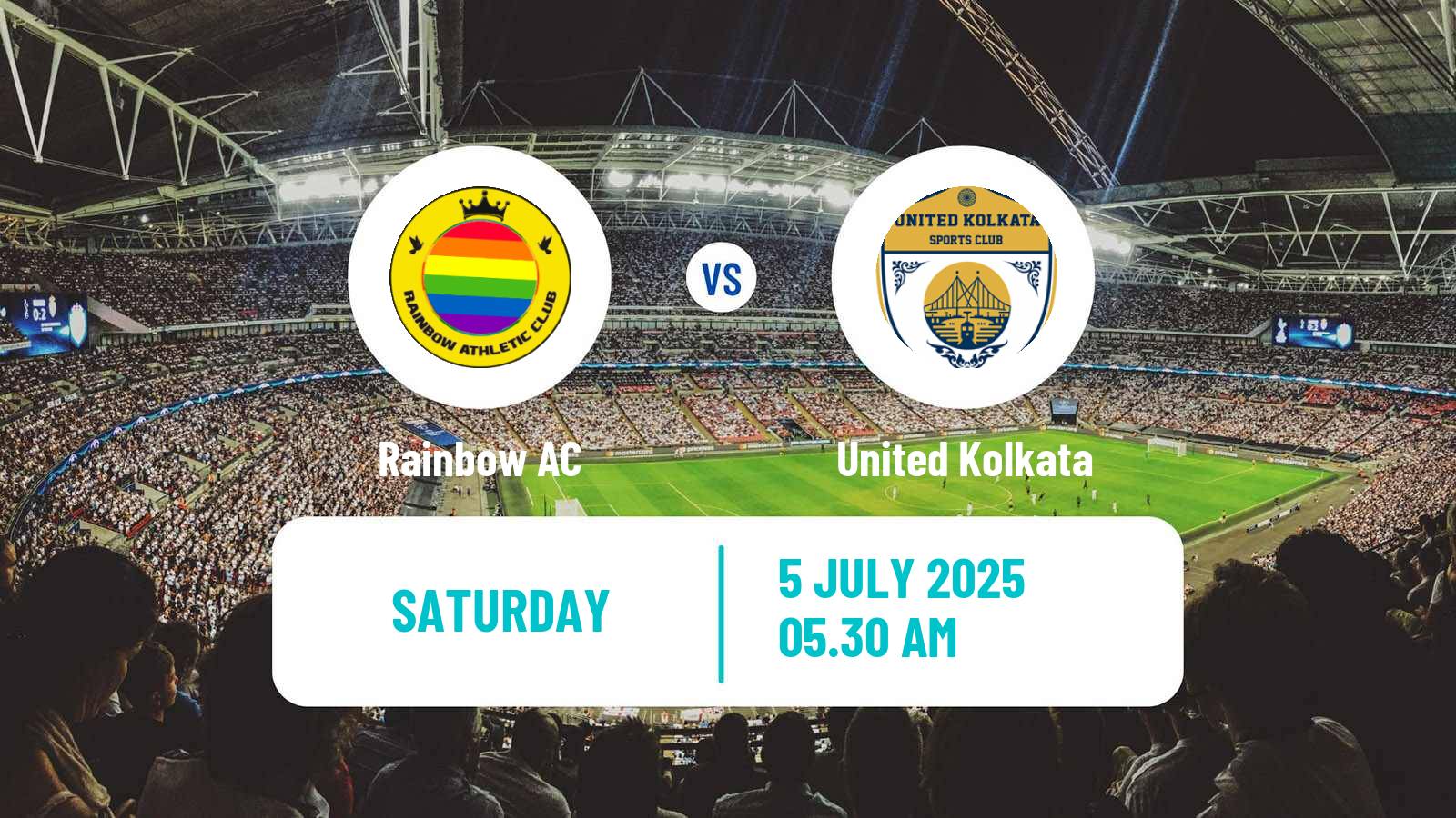 Soccer Calcutta Premier Division Rainbow - United Kolkata