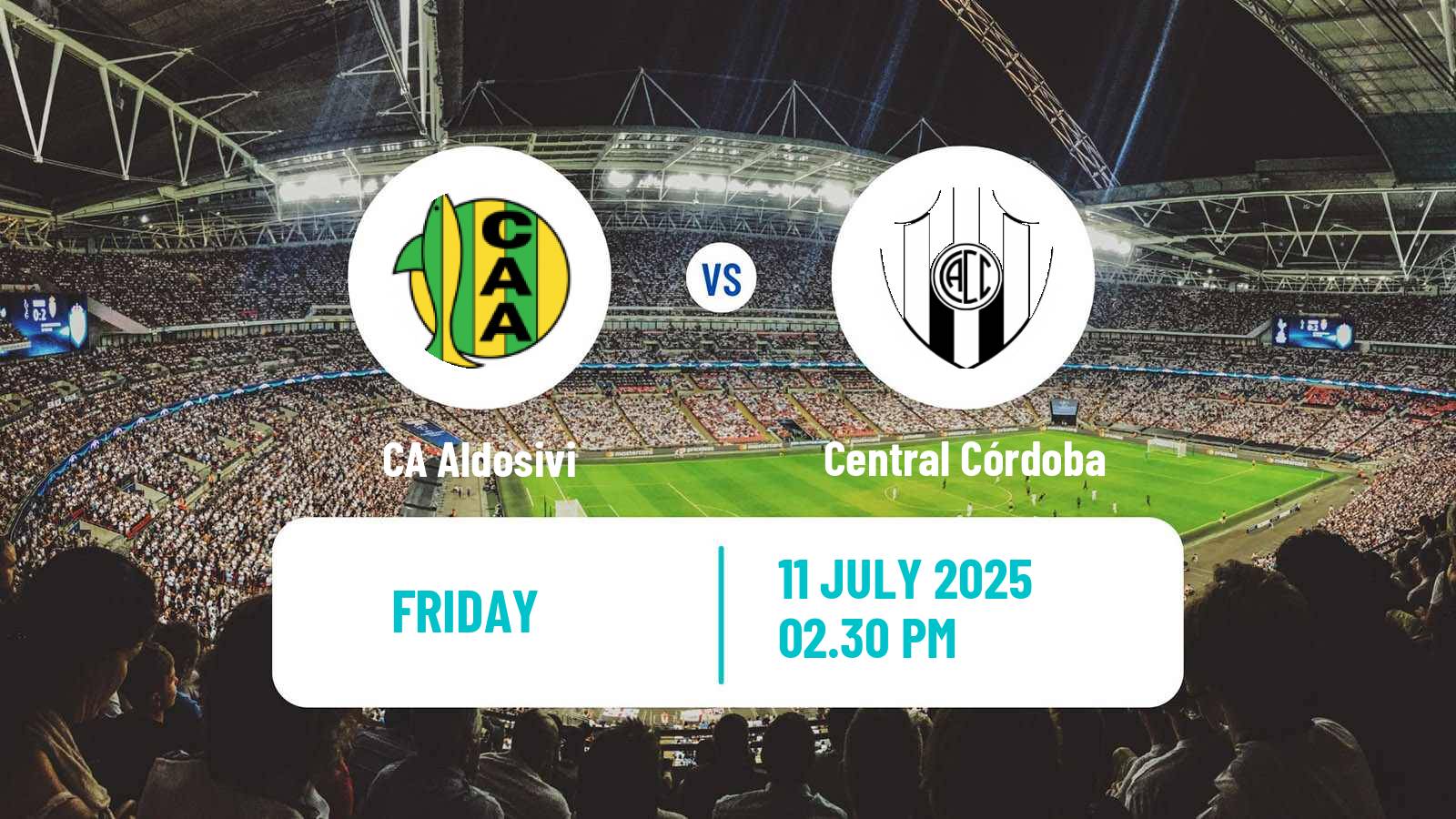Soccer Argentinian Liga Profesional Aldosivi - Central Córdoba