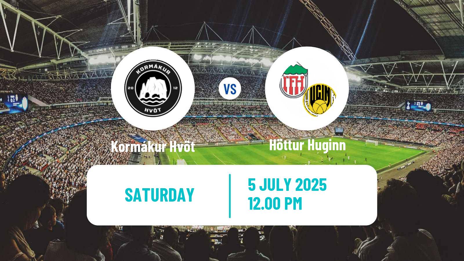 Soccer Icelandic Division 2 Kormákur Hvöt - Höttur Huginn