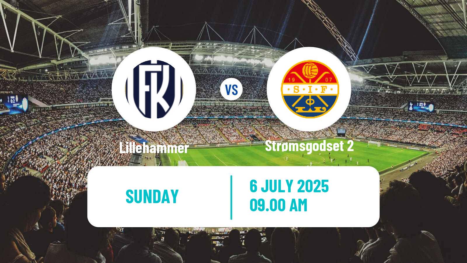 Soccer Norwegian Division 3 - Group 3 Lillehammer - Strømsgodset 2