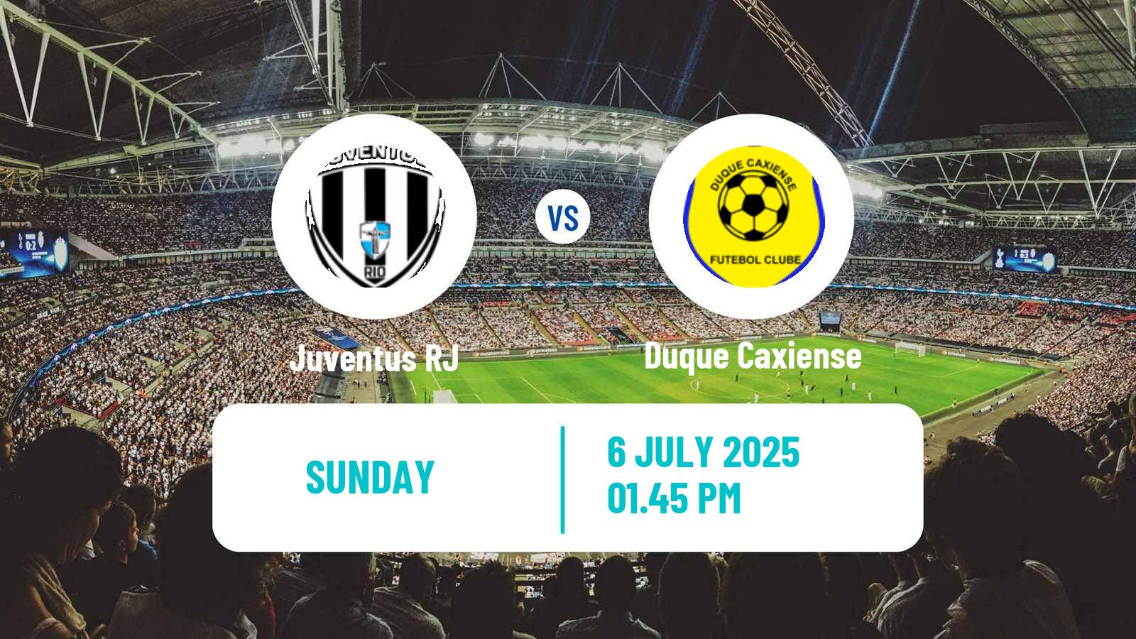 Soccer Brazilian Carioca C Juventus RJ - Duque Caxiense
