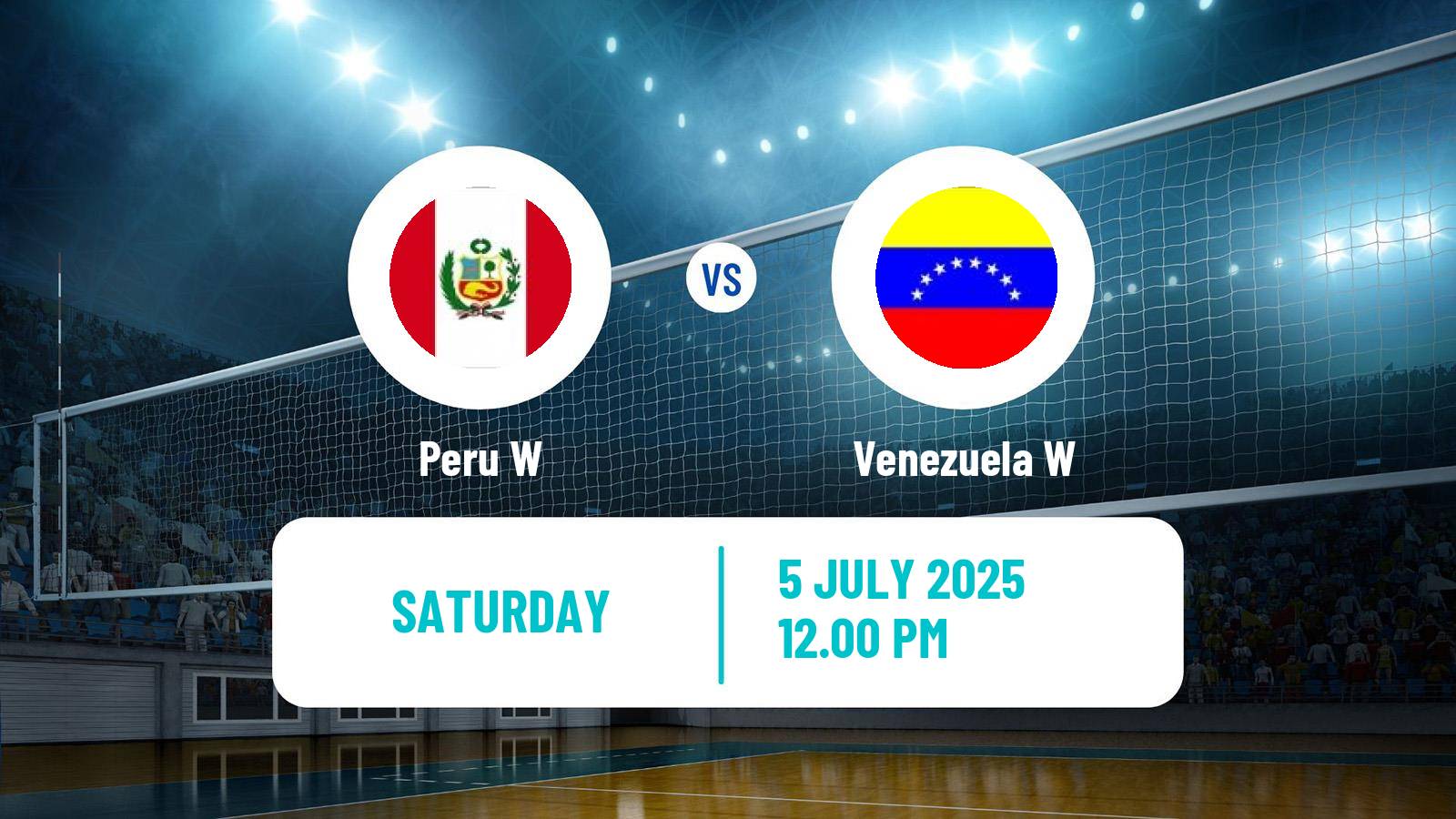 Volleyball Copa America Volleyball Women Peru W - Venezuela W