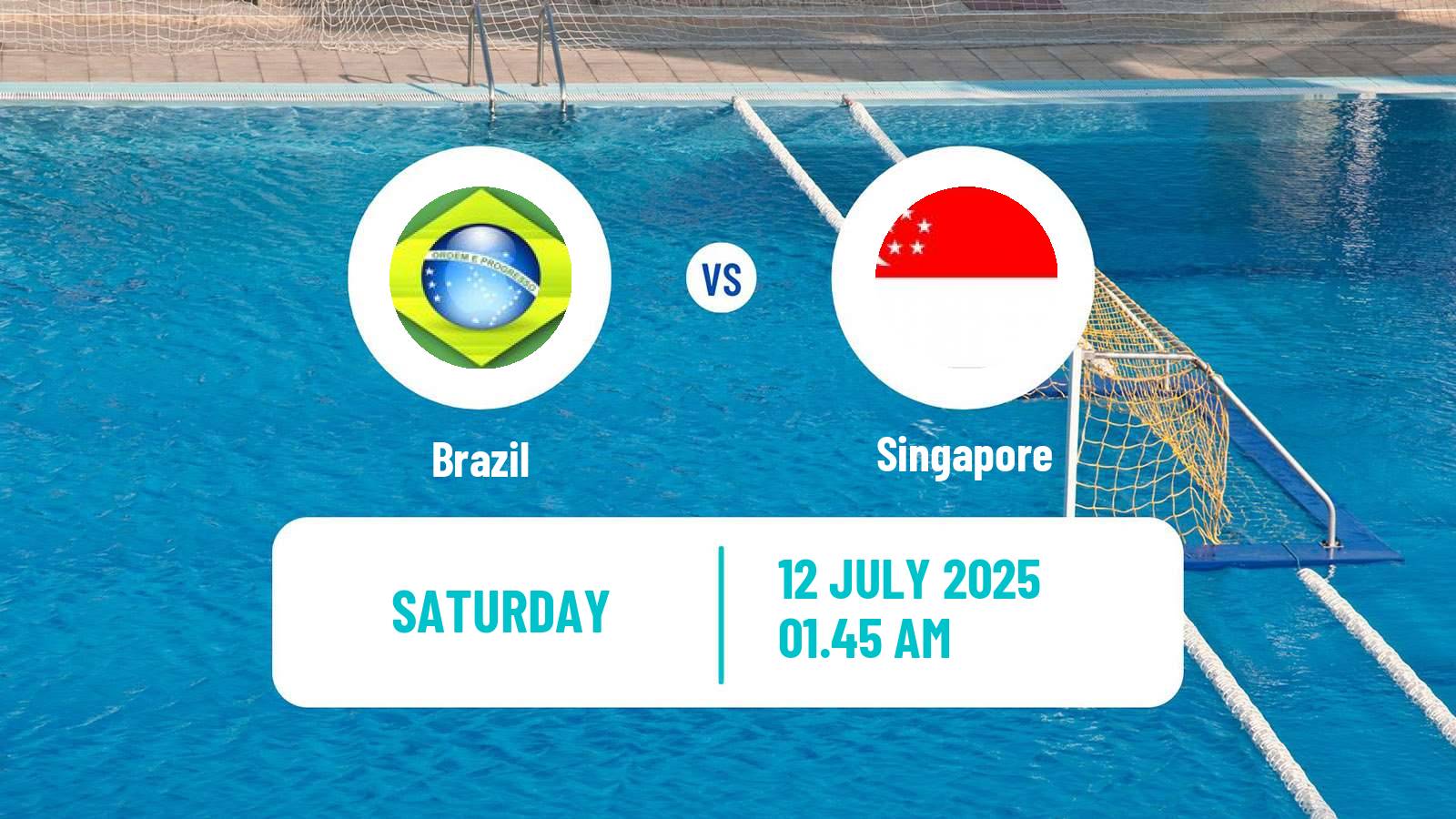 Water polo World Championship Water Polo Brazil - Singapore