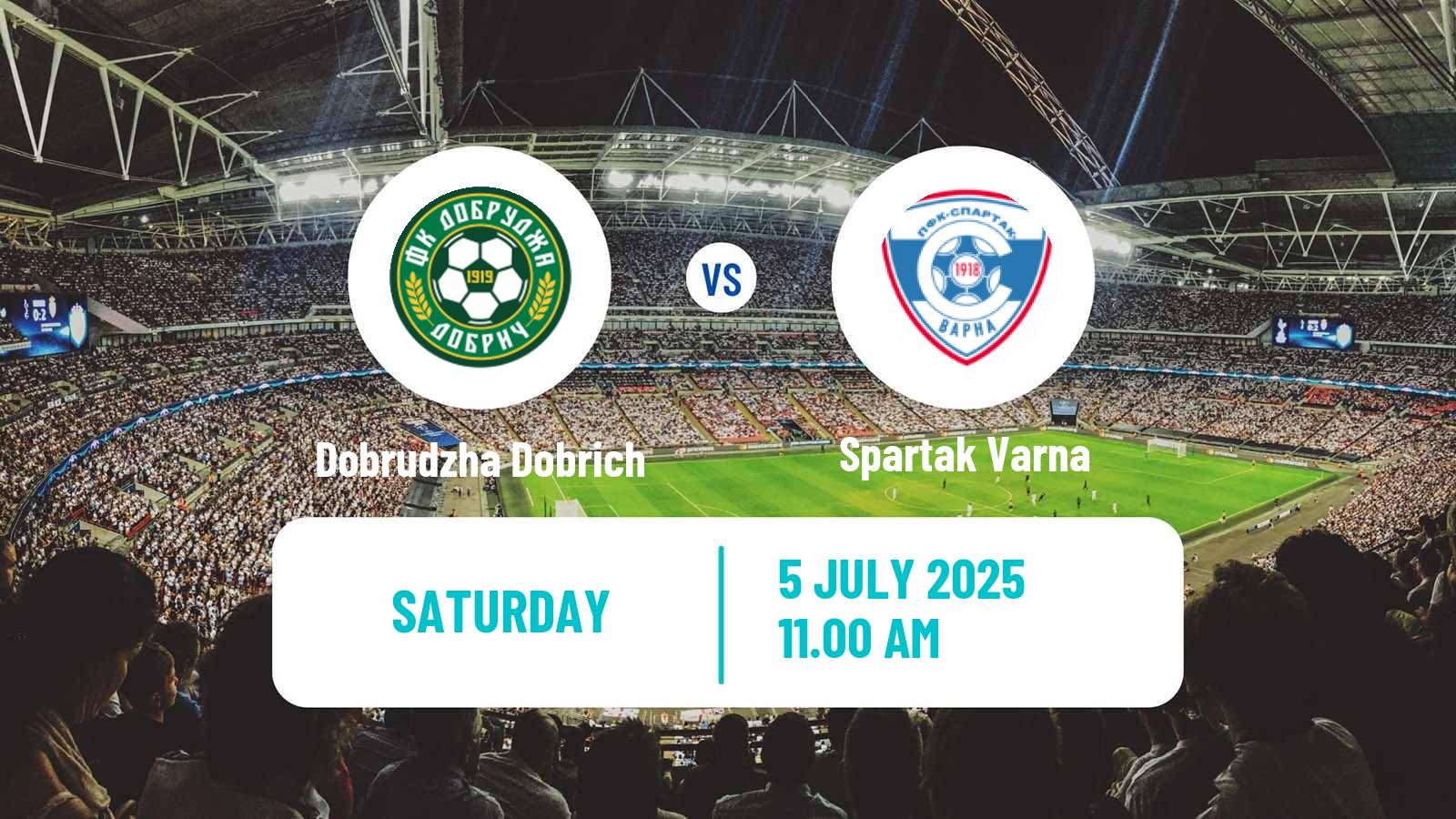 Soccer Club Friendly Dobrudzha Dobrich - Spartak Varna