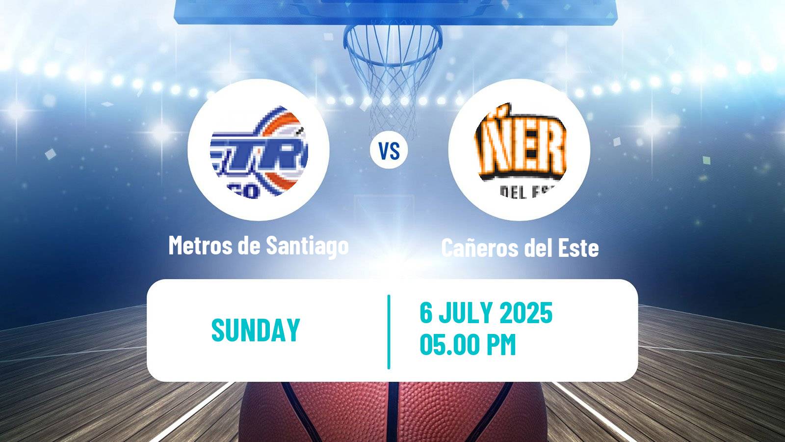 Basketball Dominican Republic LNB Basketball Metros de Santiago - Cañeros del Este