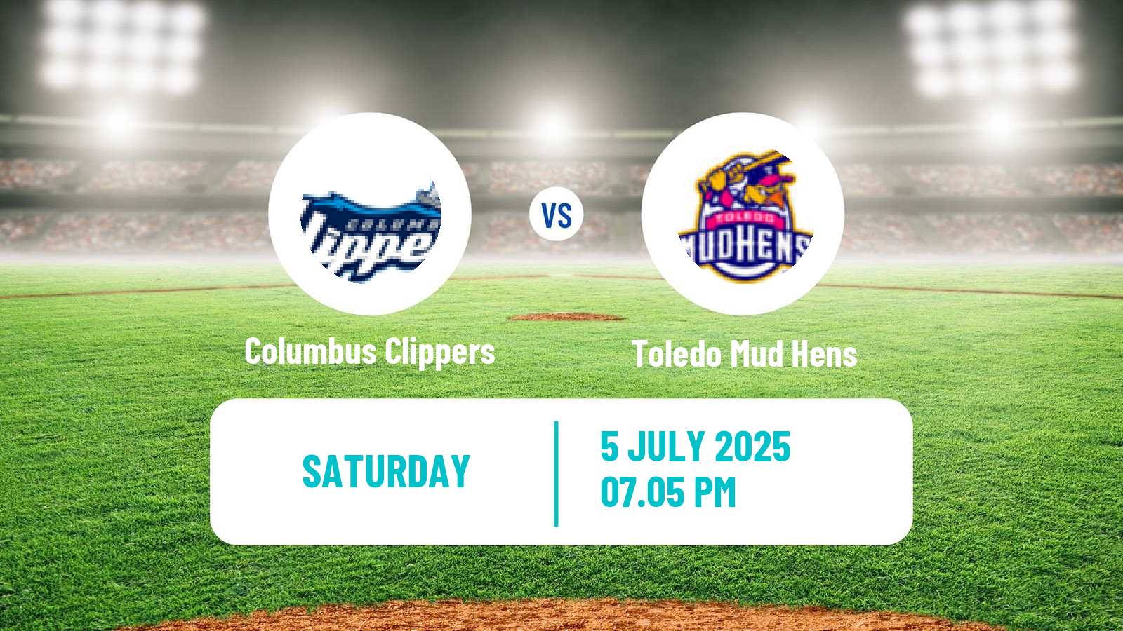 Baseball IL Columbus Clippers - Toledo Mud Hens
