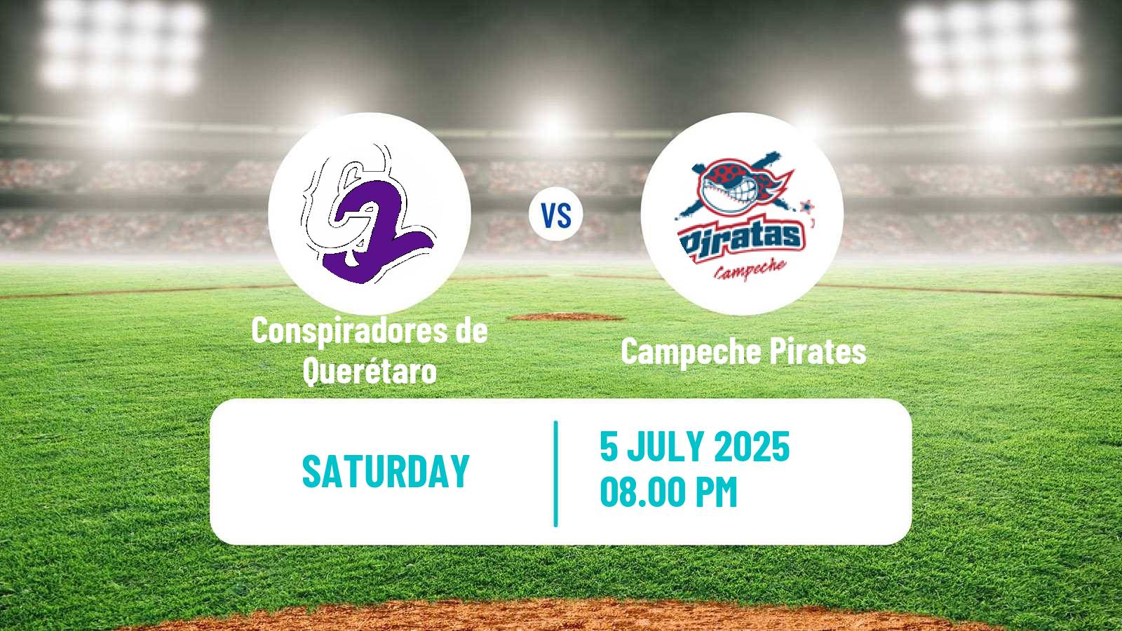 Baseball LMB Conspiradores de Querétaro - Campeche Pirates