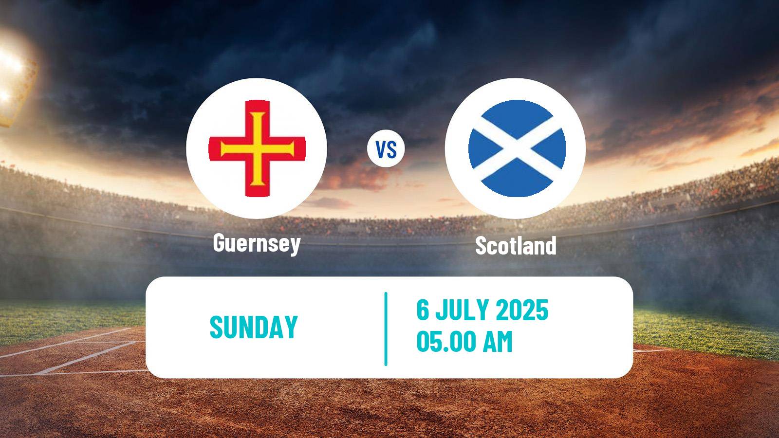 Cricket ICC World Twenty20 Guernsey - Scotland