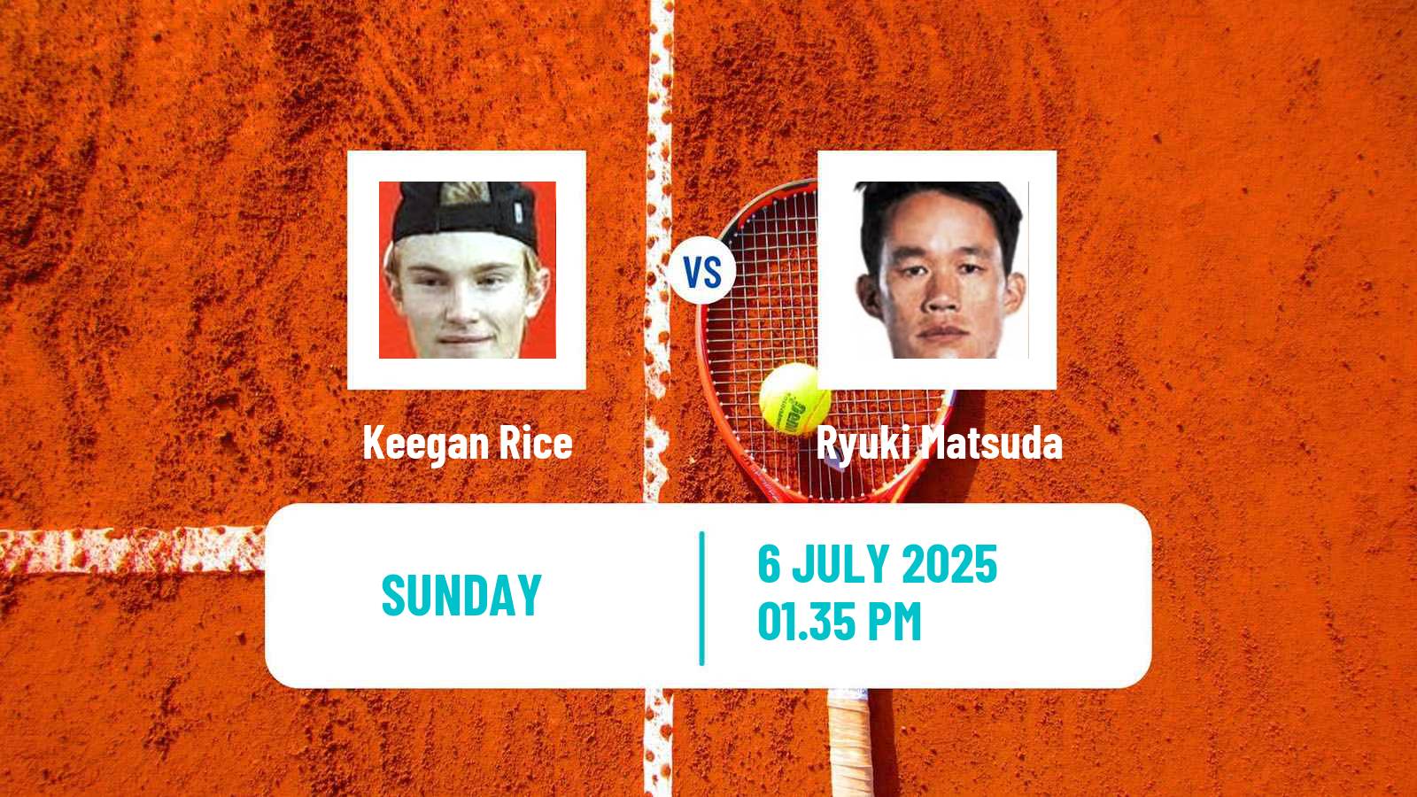 Tennis Winnipeg Challenger Men Keegan Rice - Ryuki Matsuda