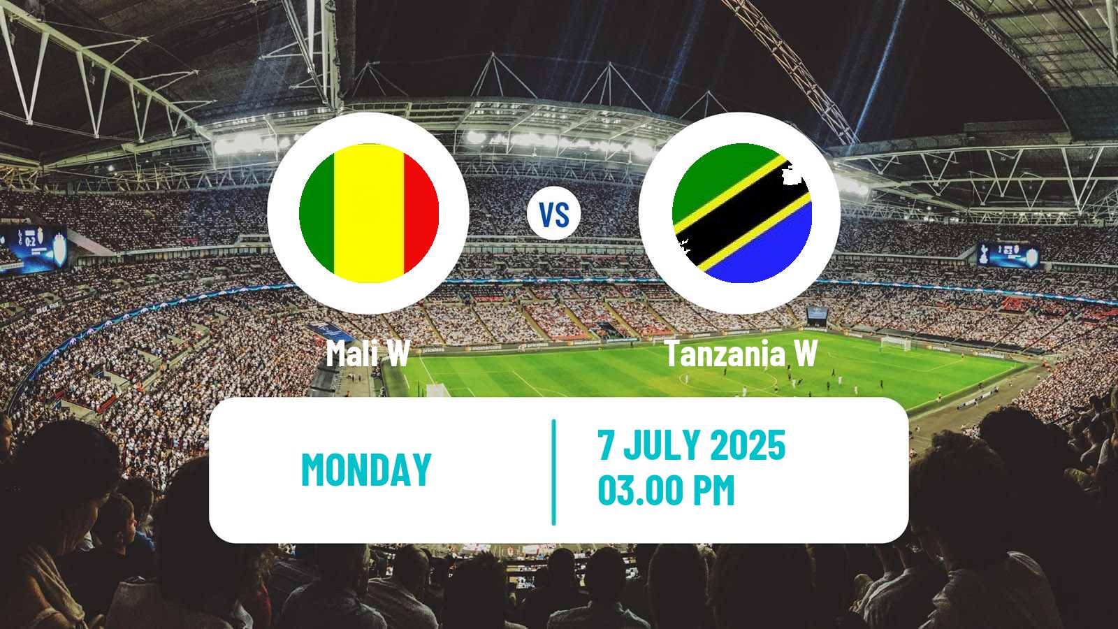 Soccer Africa Cup of Nations Women Mali W - Tanzania W