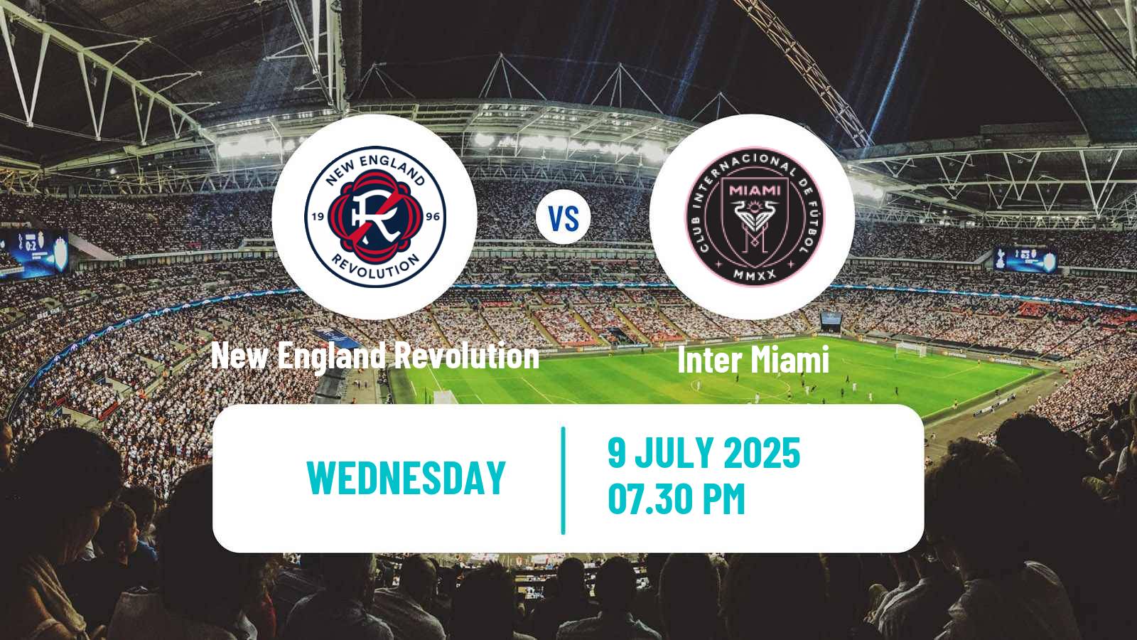 Soccer MLS New England Revolution - Inter Miami