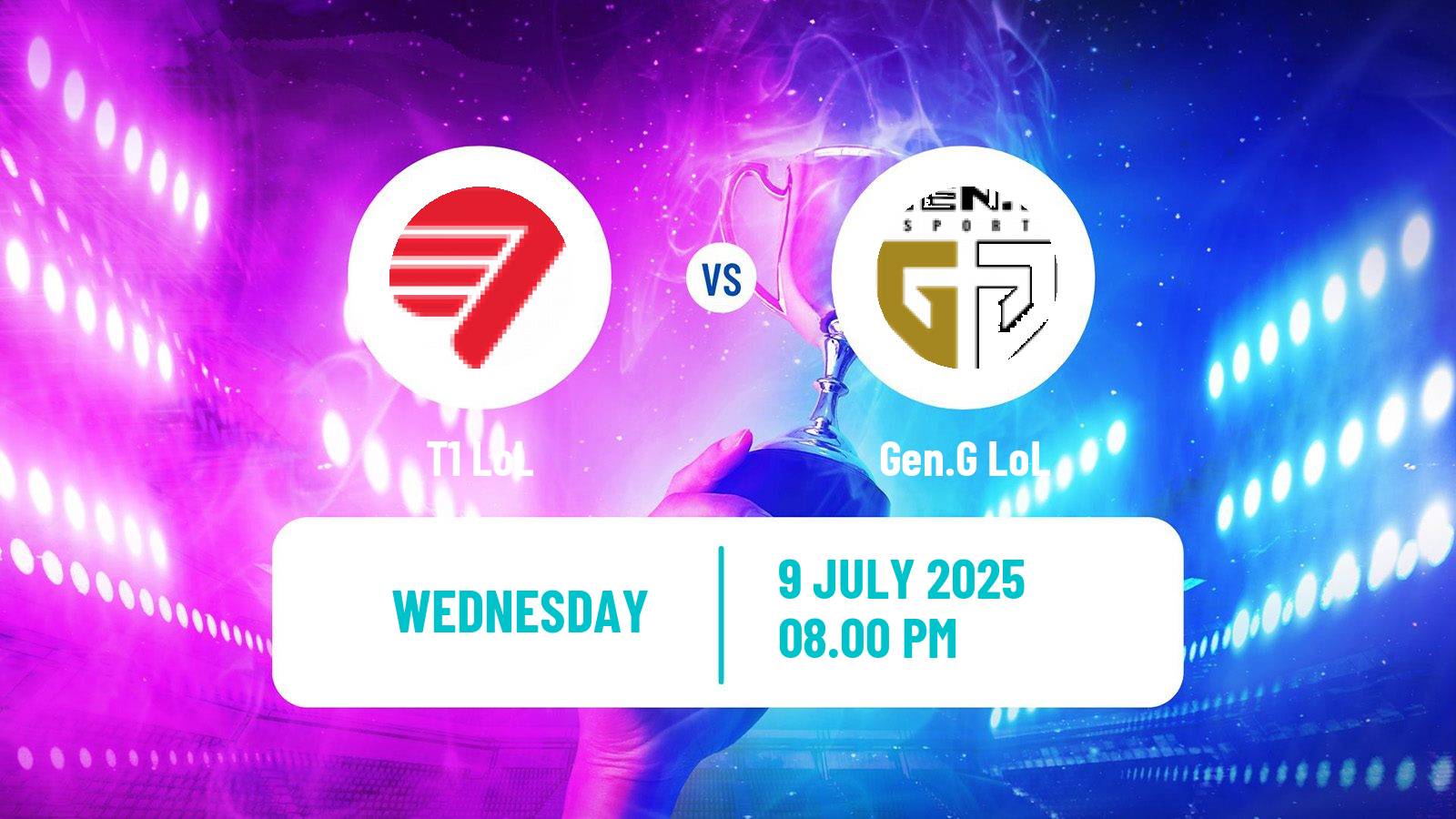 Esports League Of Legends Mid Season Invitational T1 - Gen.G