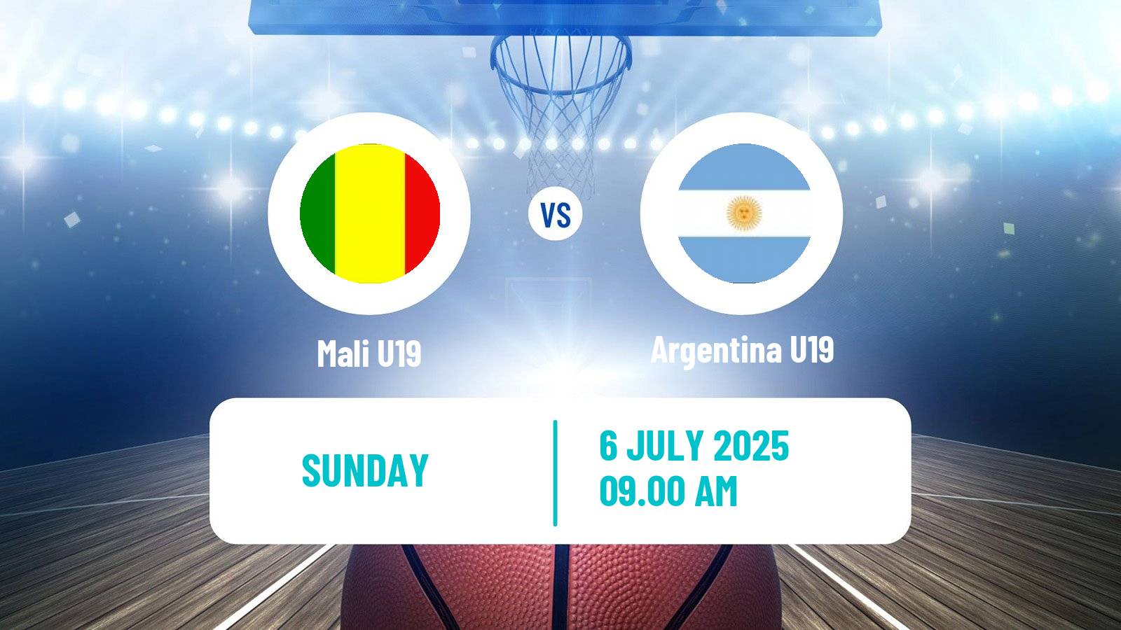 Basketball World Championship U19 Basketball Mali U19 - Argentina U19