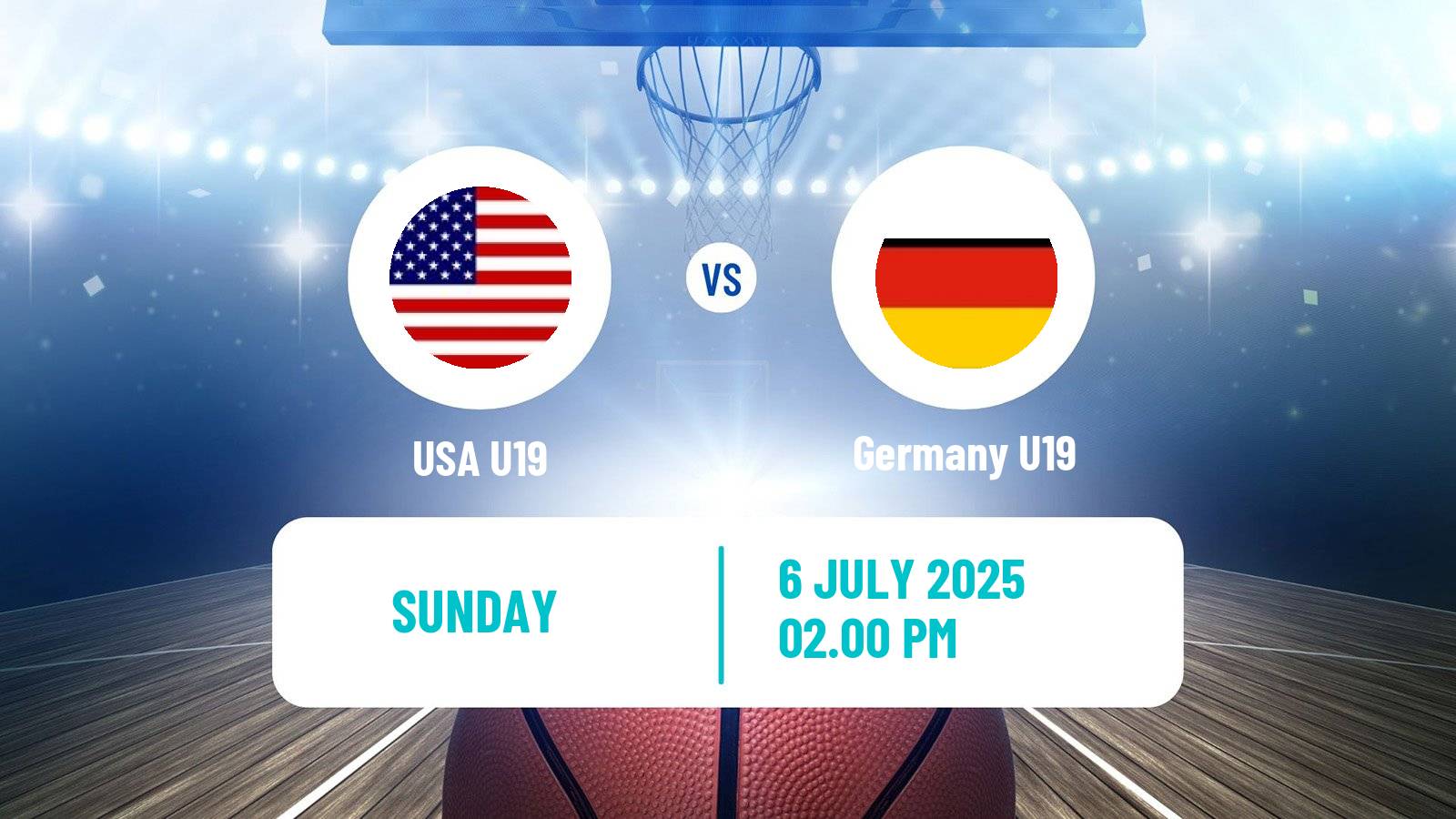 Basketball World Championship U19 Basketball USA U19 - Germany U19