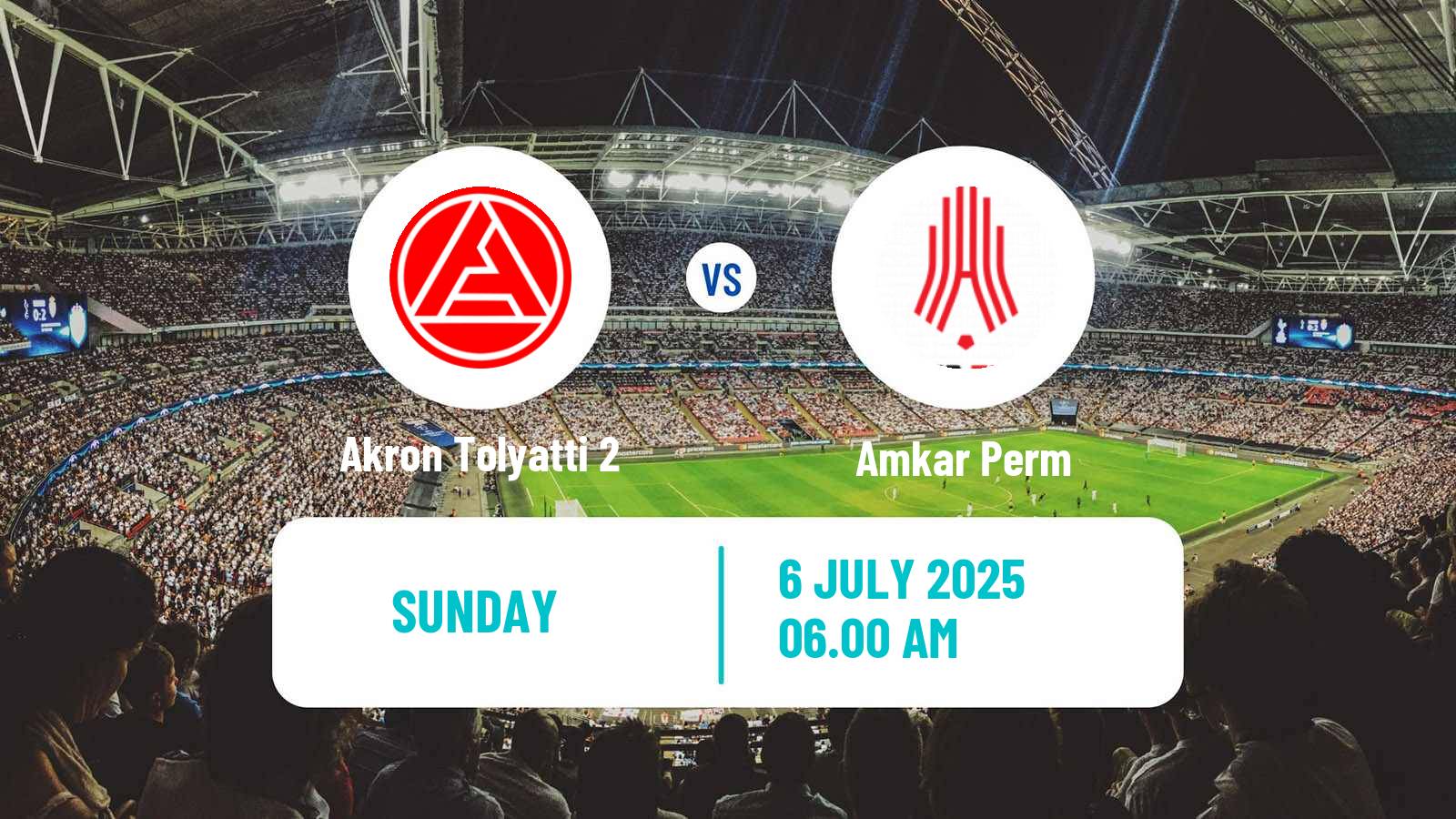 Soccer  FNL 2 Division B Group 4 Akron Tolyatti 2 - Amkar Perm
