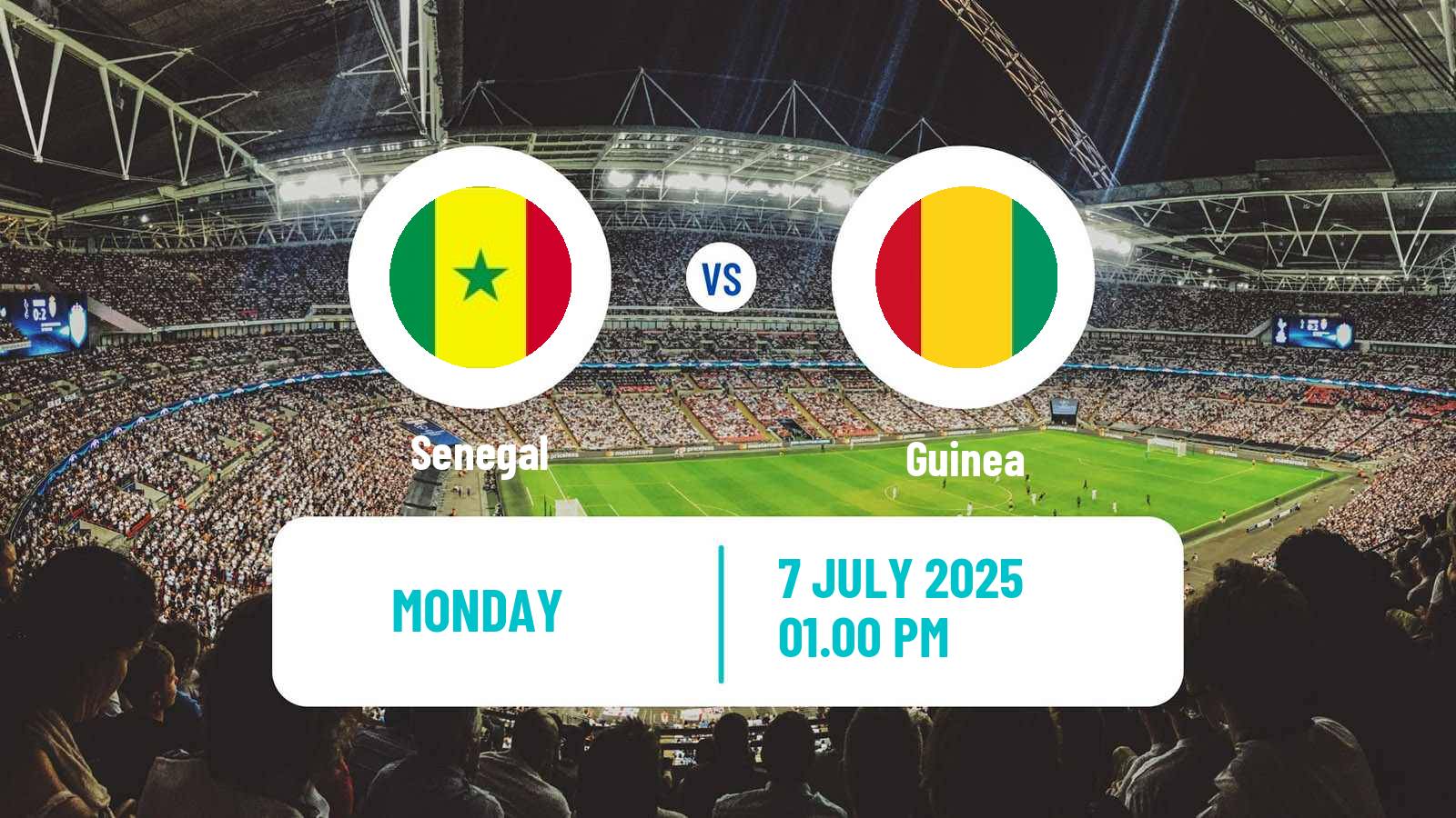 Soccer Friendly Senegal - Guinea