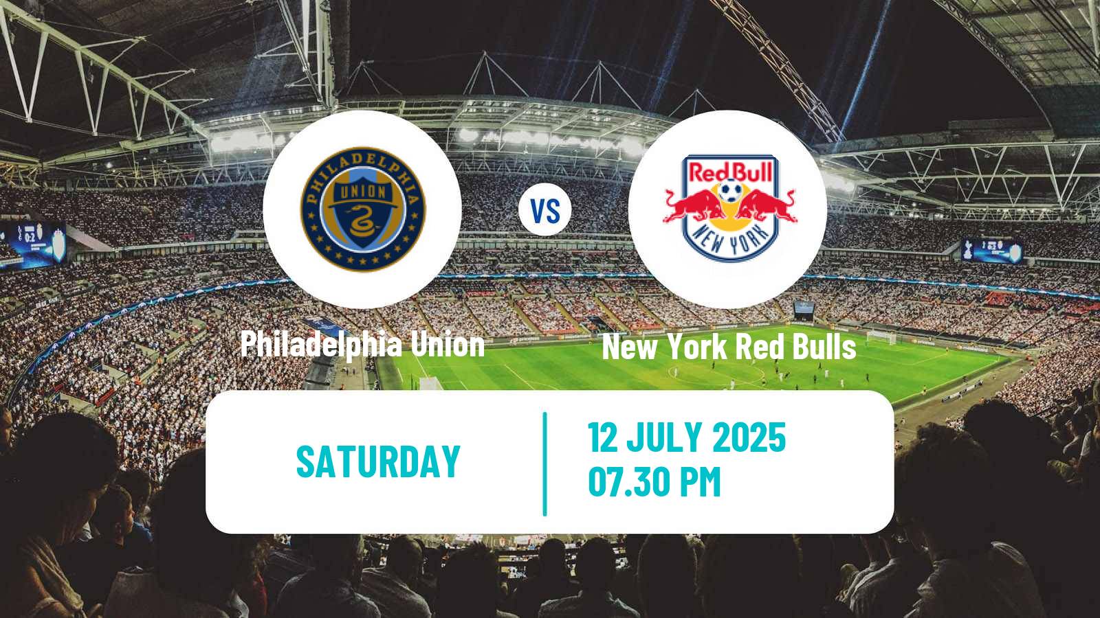 Soccer MLS Philadelphia Union - New York Red Bulls