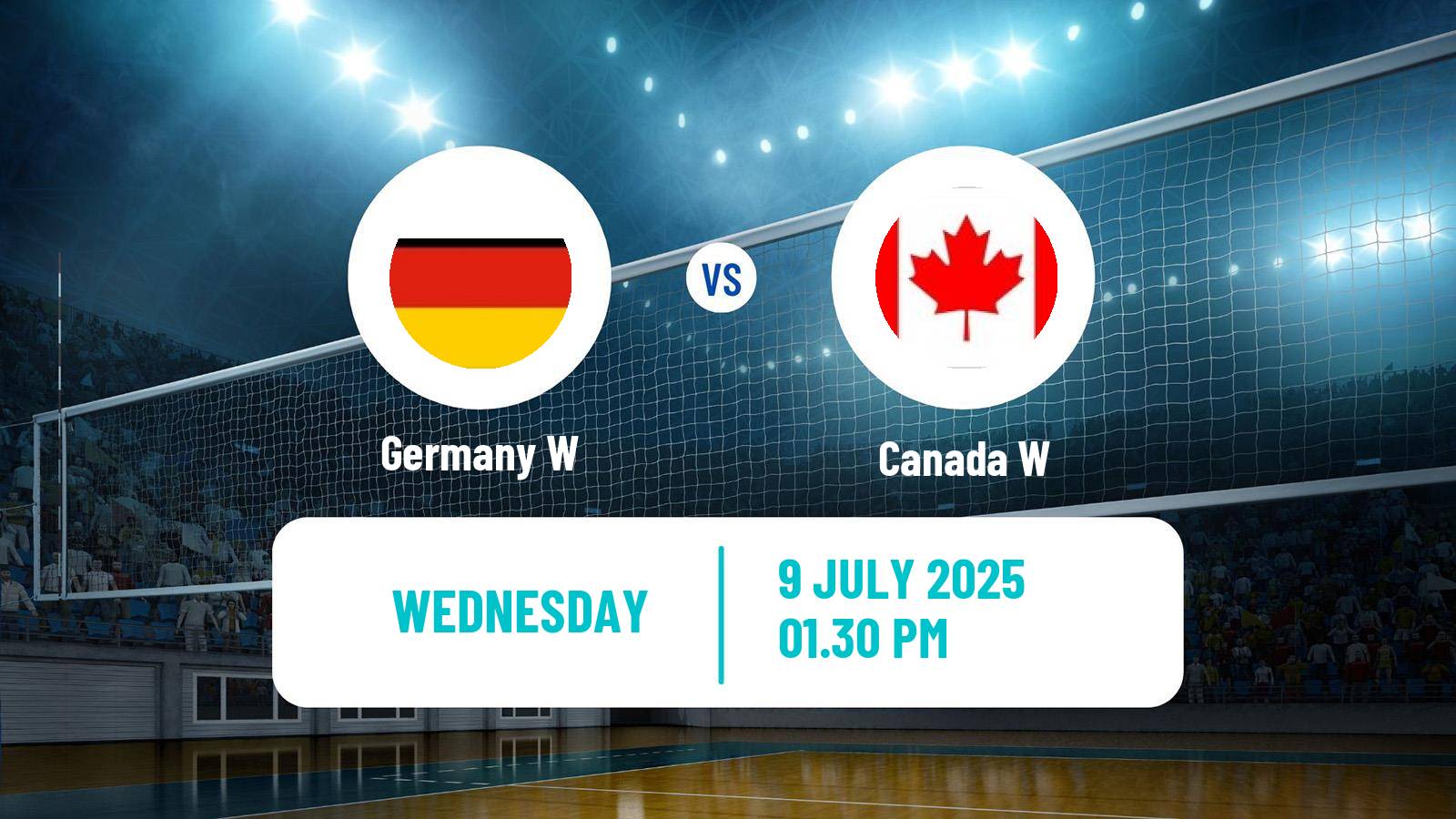 Volleyball Nations League Volleyball Women Germany W - Canada W