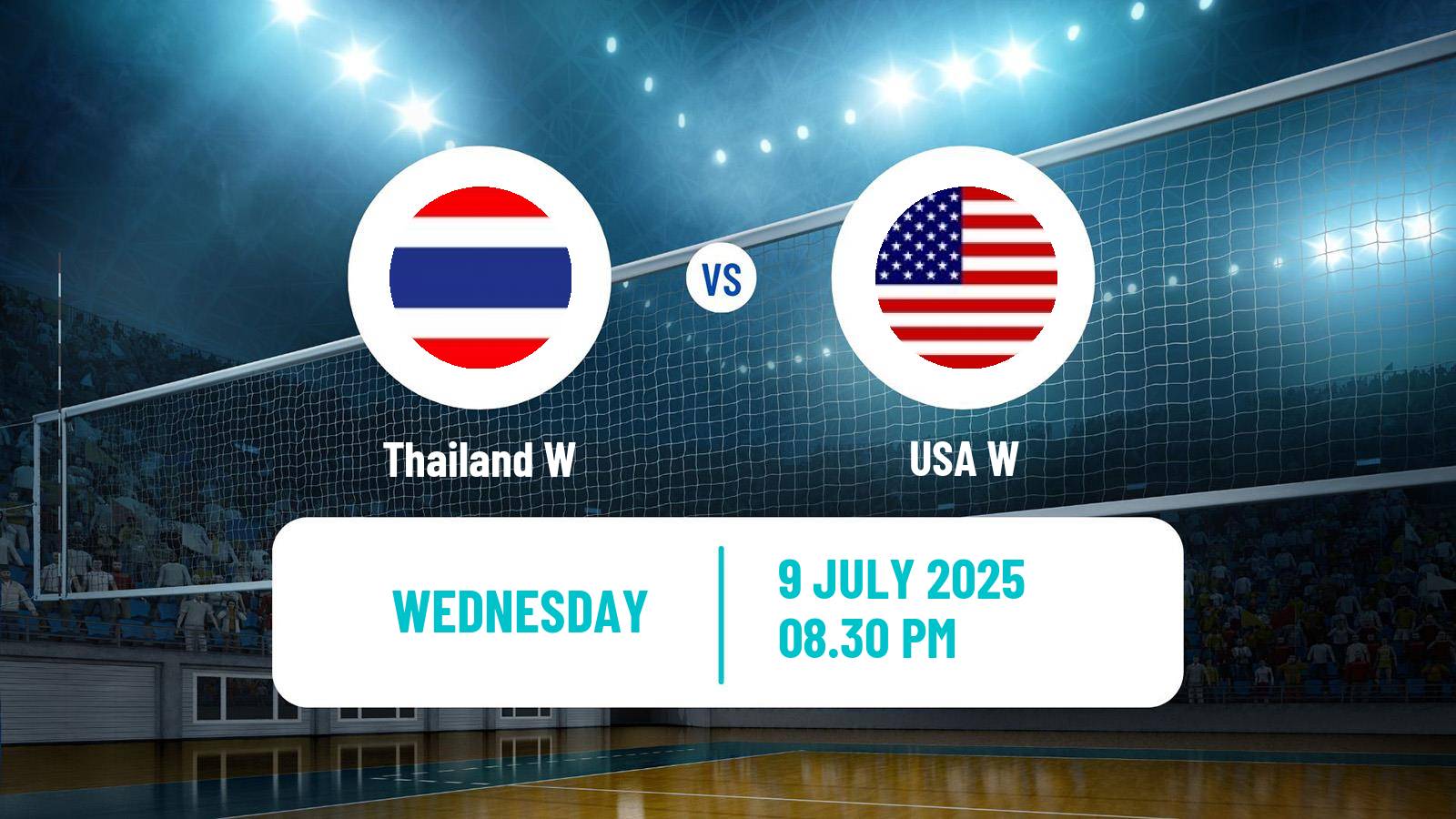 Volleyball Nations League Volleyball Women Thailand W - USA W