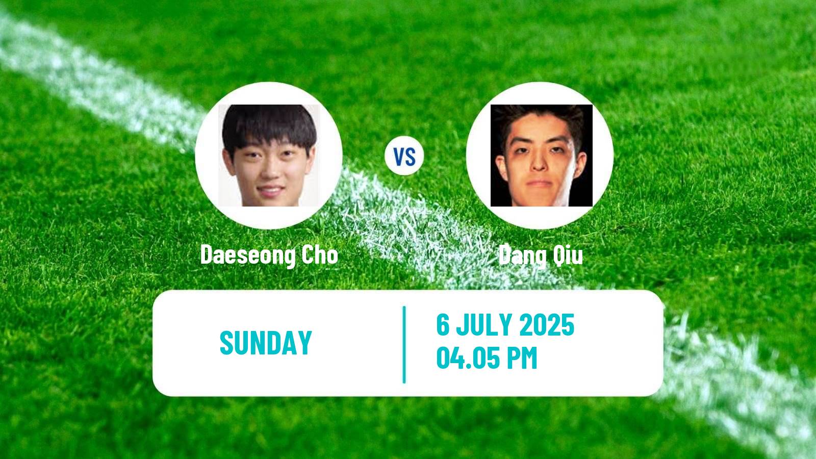 Table tennis United States Smash Men Daeseong Cho - Dang Qiu
