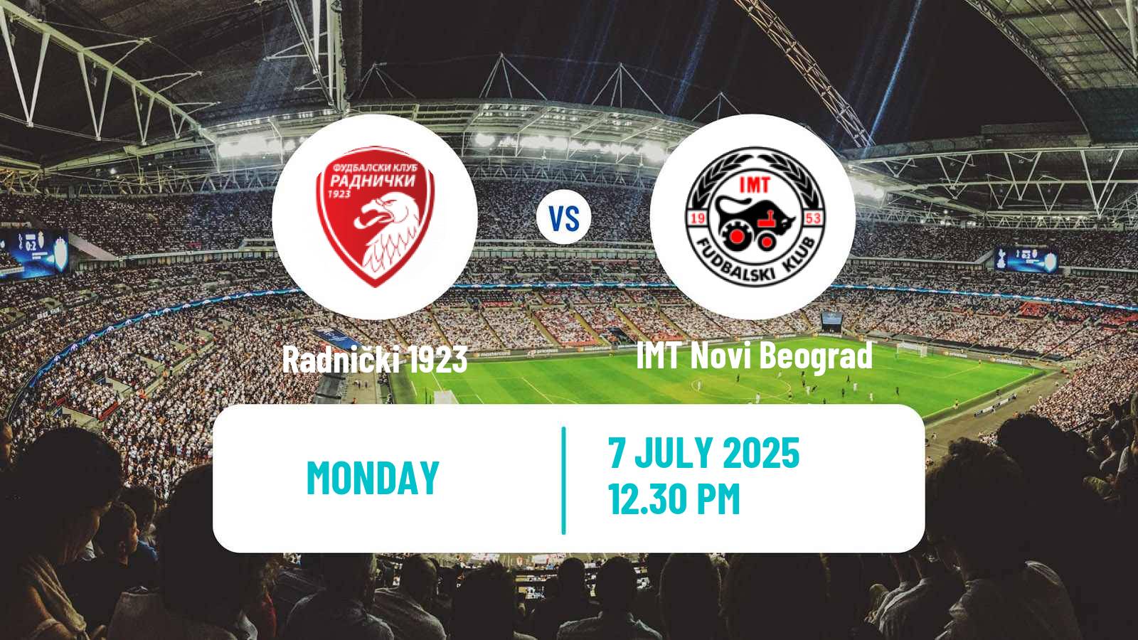 Soccer Club Friendly Radnički 1923 - IMT Novi Beograd
