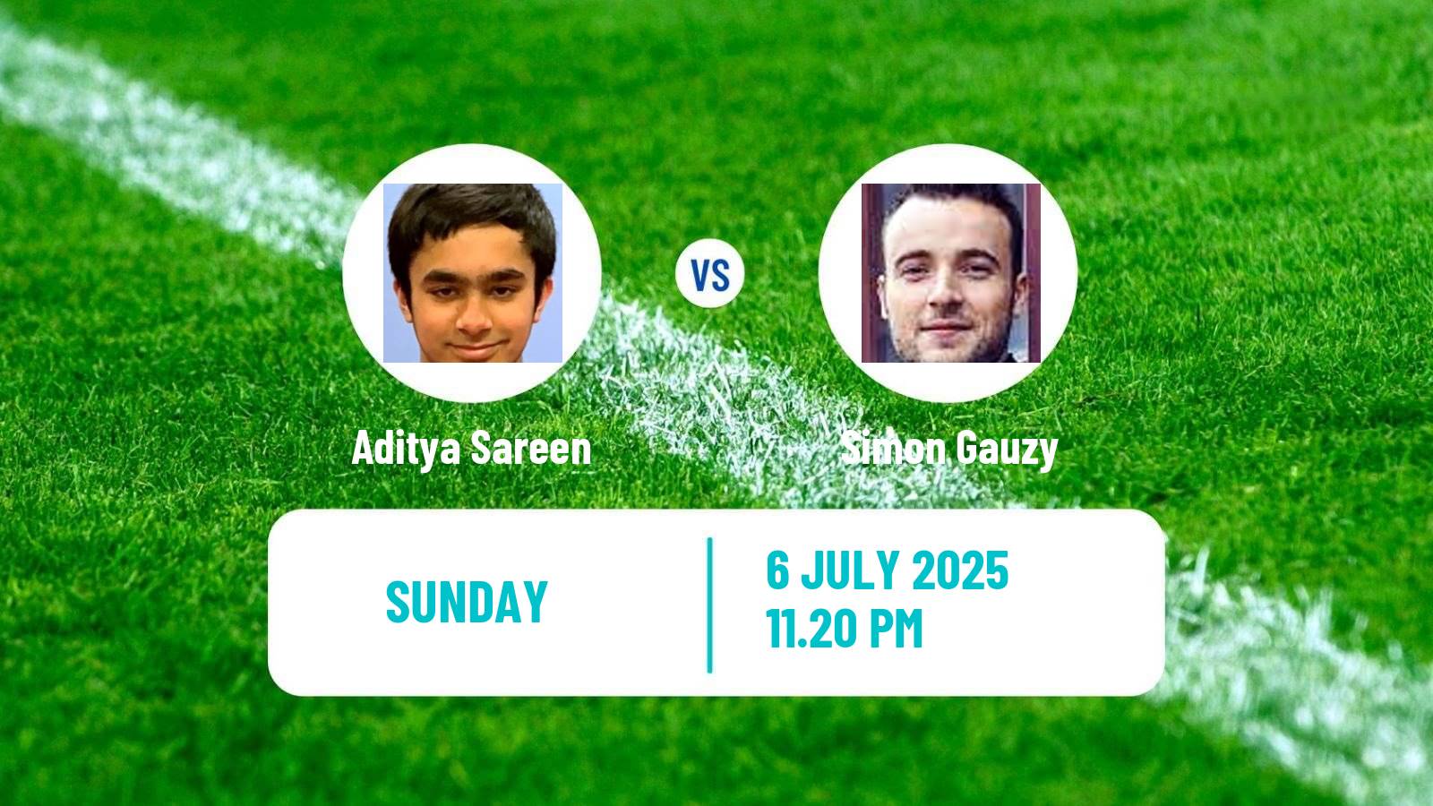 Table tennis United States Smash Men Aditya Sareen - Simon Gauzy
