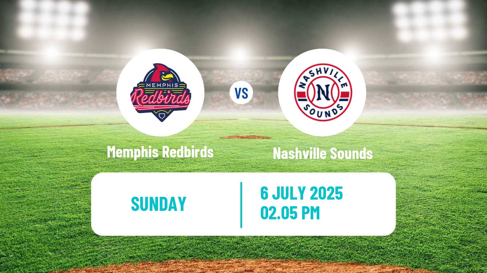 Baseball IL Memphis Redbirds - Nashville Sounds