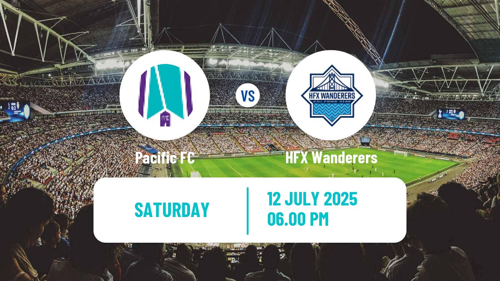 Soccer Canadian Premier League Pacific FC - HFX Wanderers