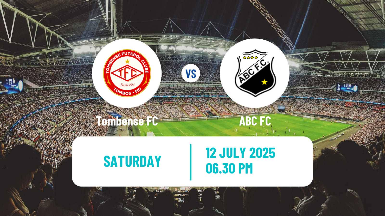 Soccer Brazilian Serie C Tombense - ABC