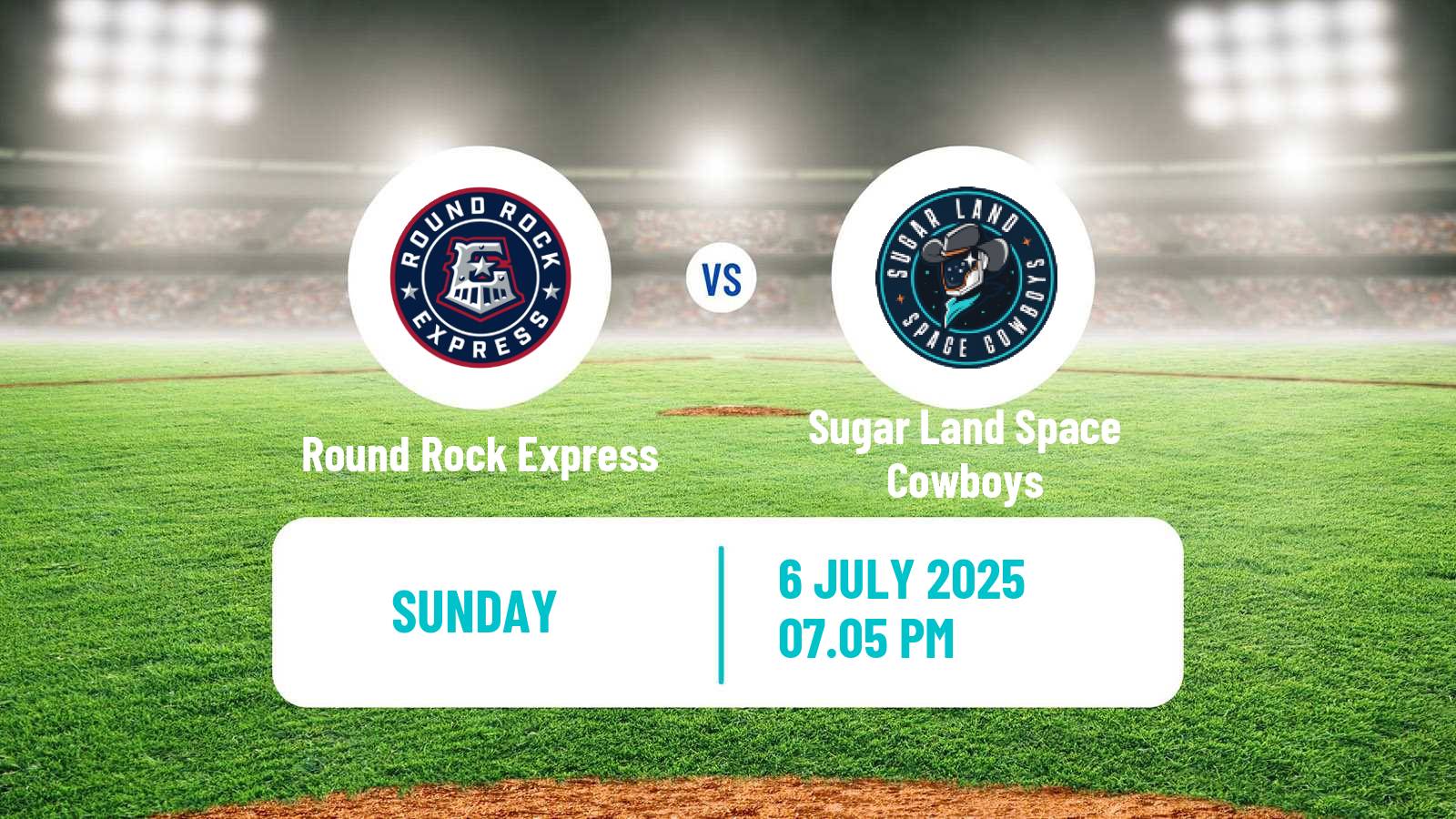 Baseball PCL Round Rock Express - Sugar Land Space Cowboys