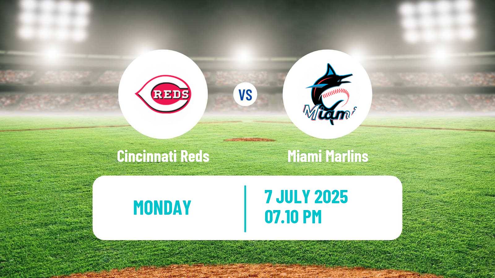 Baseball MLB Cincinnati Reds - Miami Marlins