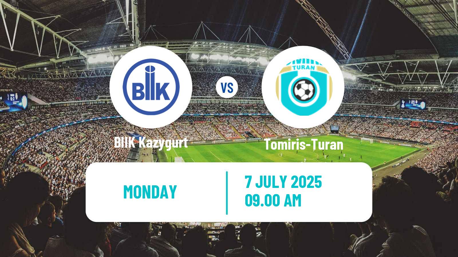 Soccer Kazakh League Women BIIK Kazygurt - Tomiris-Turan