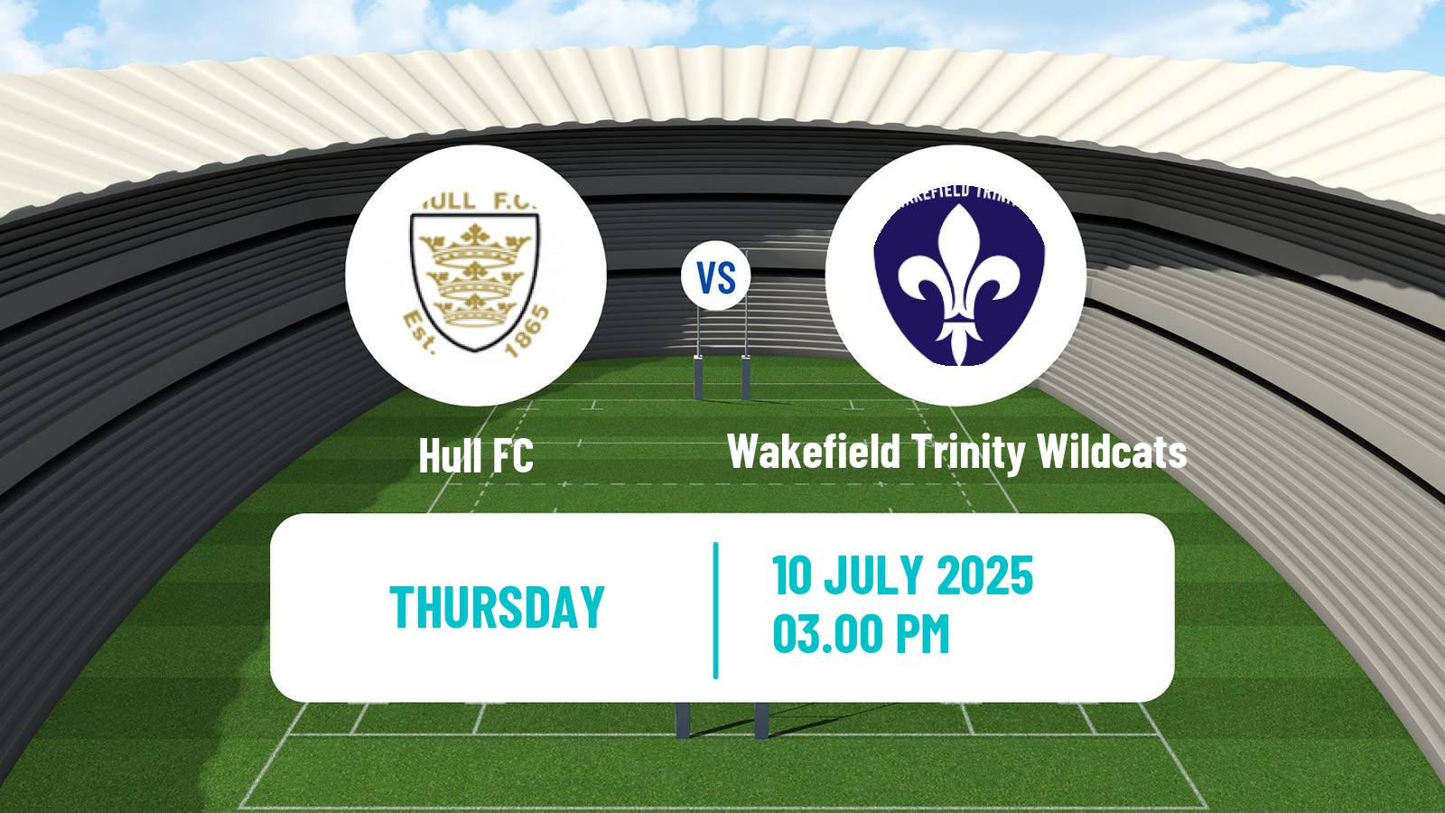 Rugby league Super League Rugby Hull - Wakefield Trinity Wildcats