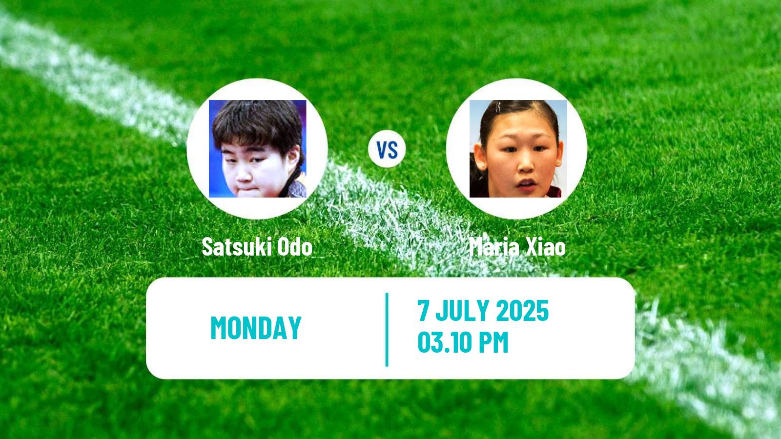 Table tennis United States Smash Women Satsuki Odo - Maria Xiao