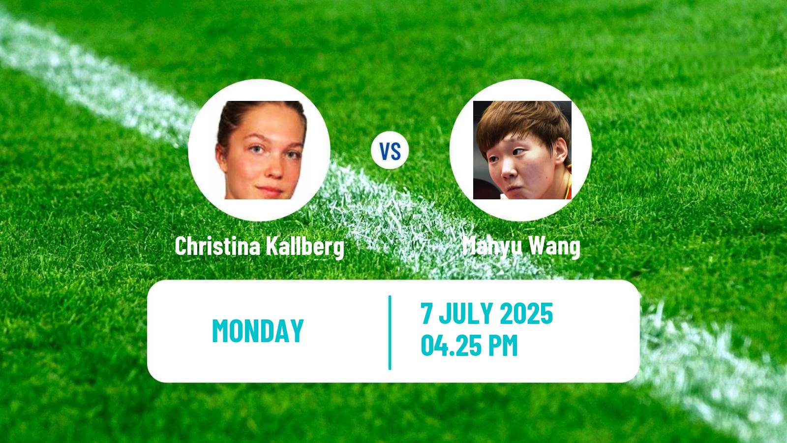 Table tennis United States Smash Women Christina Kallberg - Manyu Wang