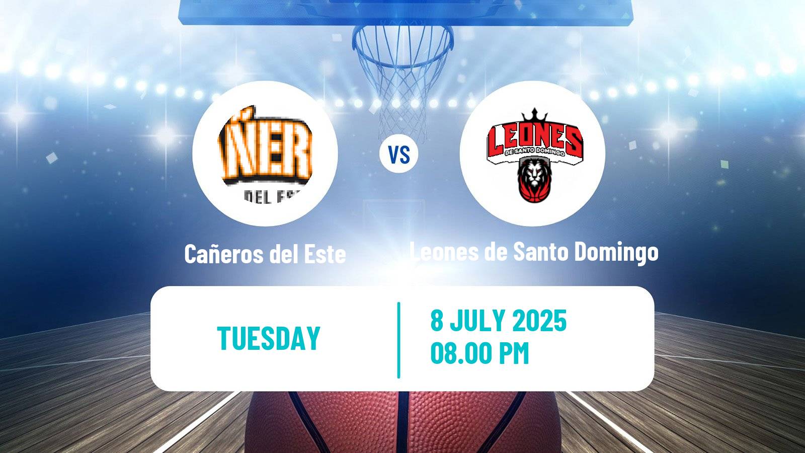 Basketball Dominican Republic LNB Basketball Cañeros del Este - Leones de Santo Domingo