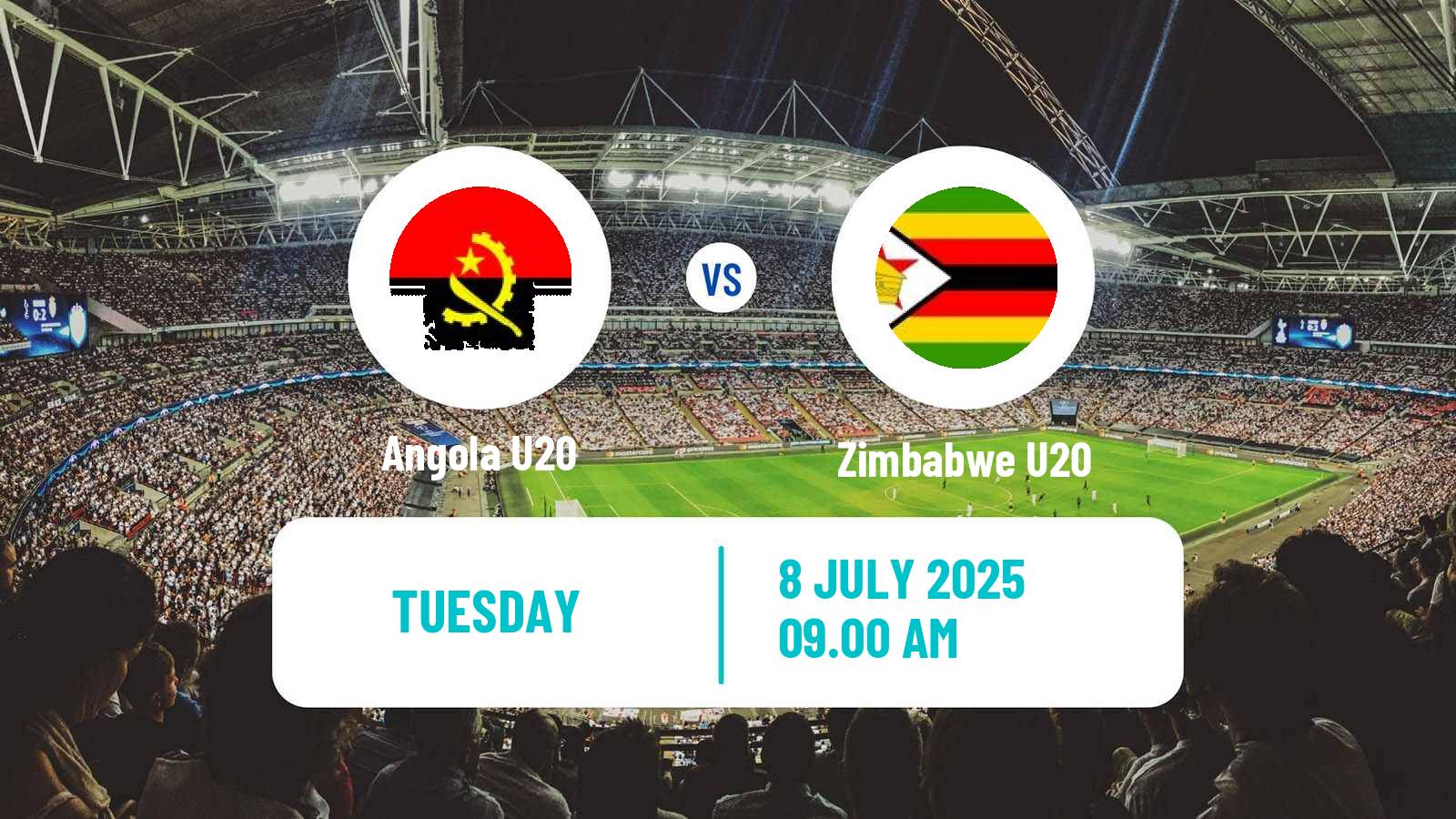 Soccer COSAFA Championship U20 Angola U20 - Zimbabwe U20