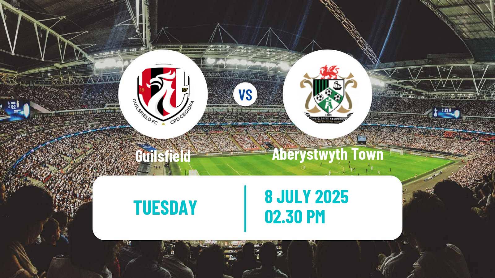 Soccer Club Friendly Guilsfield - Aberystwyth Town