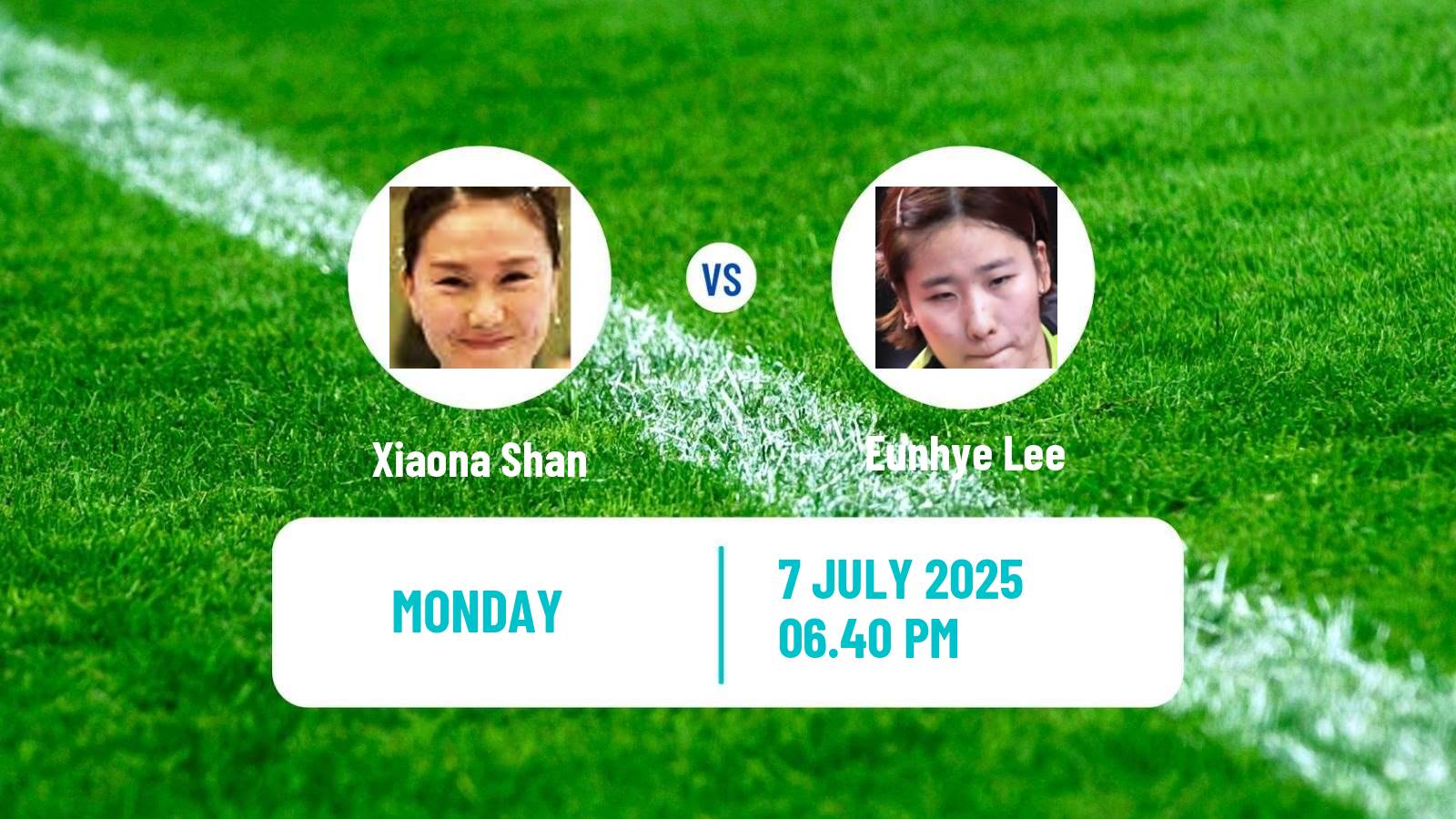 Table tennis United States Smash Women Xiaona Shan - Eunhye Lee