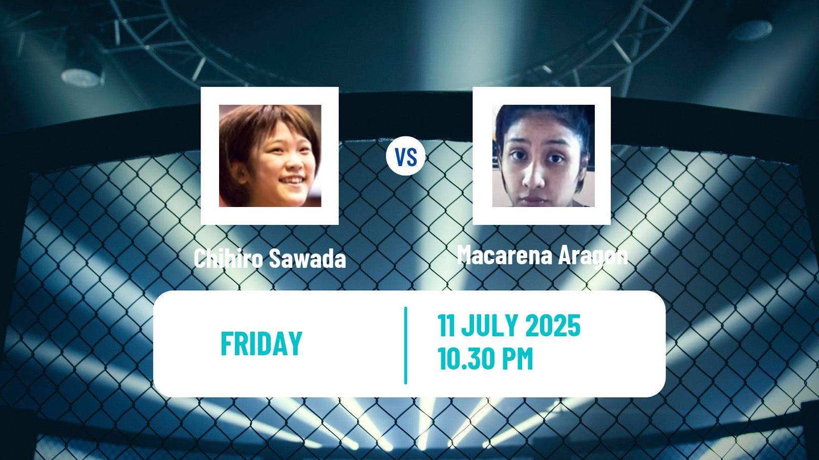 MMA Atomweight One Championship Women Chihiro Sawada - Macarena Aragon